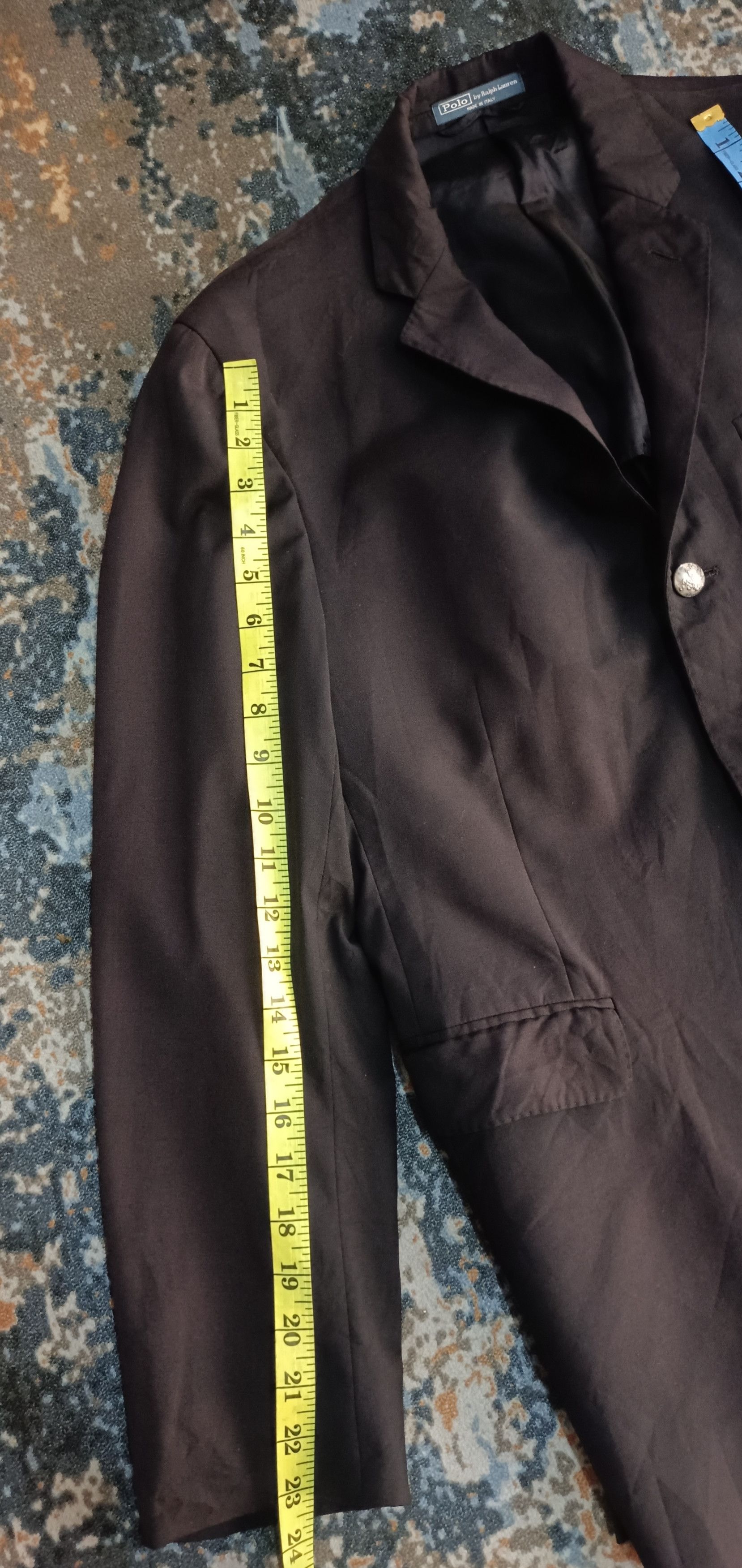 Polo Ralph Lauren 🔥Polo Ralph Lauren Blazer Designer Italy Size 40L - 15 Thumbnail
