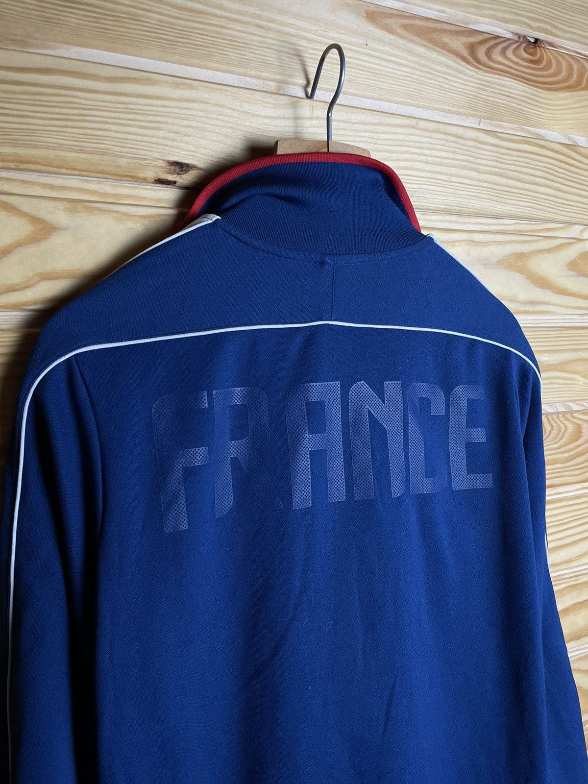 Nike × Vintage Vintage Nike France Soccer National Team Jacket Size US M / EU 48-50 / 2 - 6 Thumbnail