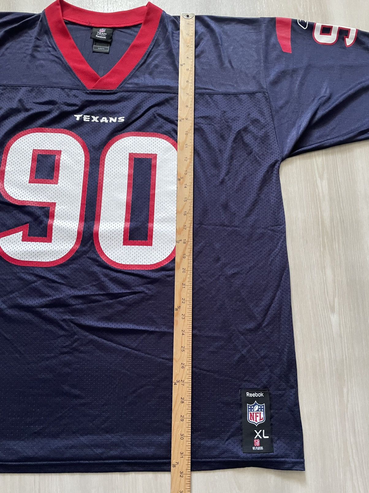 Reebok VTG Mario Williams #90 Houston Texans Reebok Jersey Sz XL Size US XL / EU 56 / 4 - 6 Thumbnail