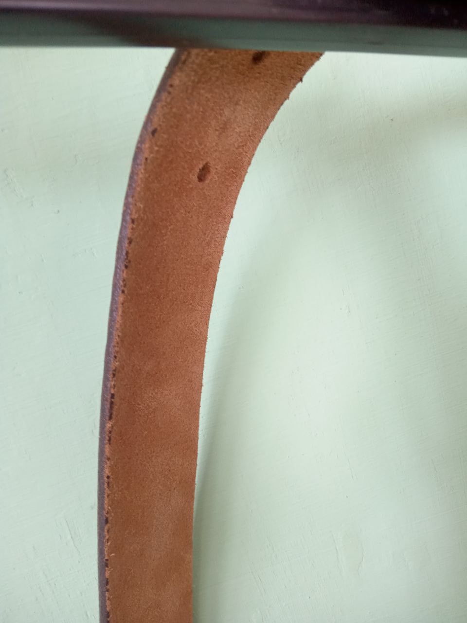 Other Chaucer harness leather belt. Made in USA. Size ONE SIZE - 9 Thumbnail