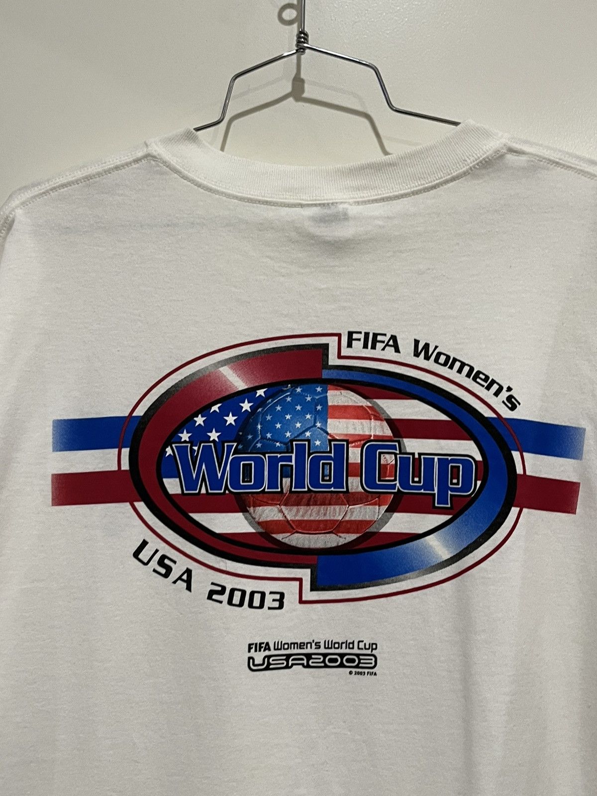 Gildan × Vintage Vintage 2003 Fifa Women’s World Cup T Shirt Size US XL / EU 56 / 4 - 3 Thumbnail
