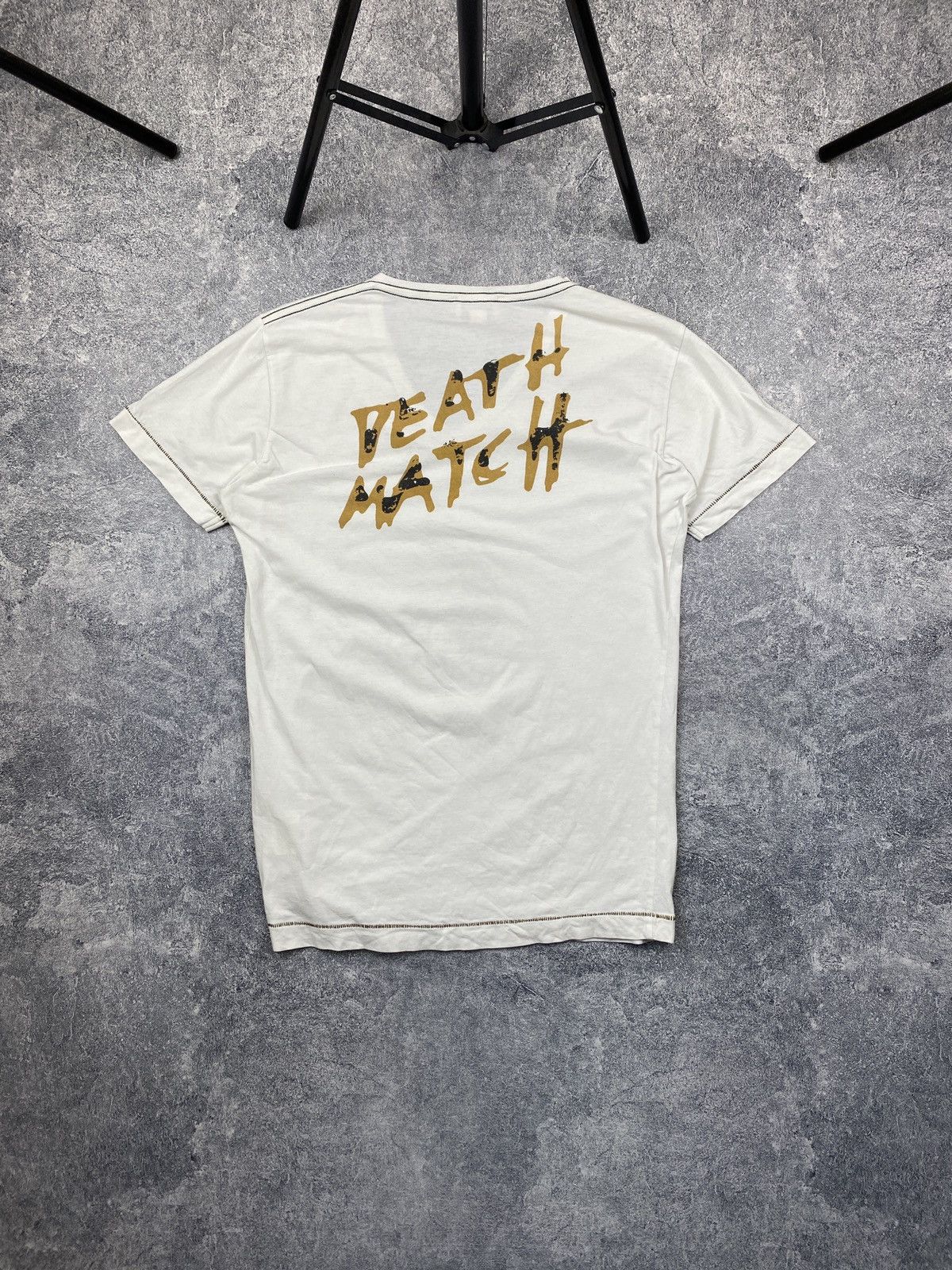 Diesel × Japanese Brand Diesel Skull T-Shirt Japanese Y2K Size US S / EU 44-46 / 1 - 2 Thumbnail