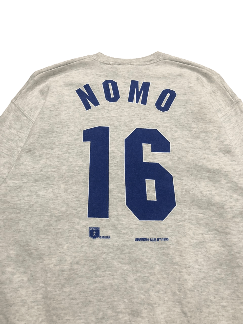 Starter Vintage 90s Starter Dodgers "NOMO 16" Crewneck Sweatshirt Size US L / EU 52-54 / 3 - 5 Thumbnail