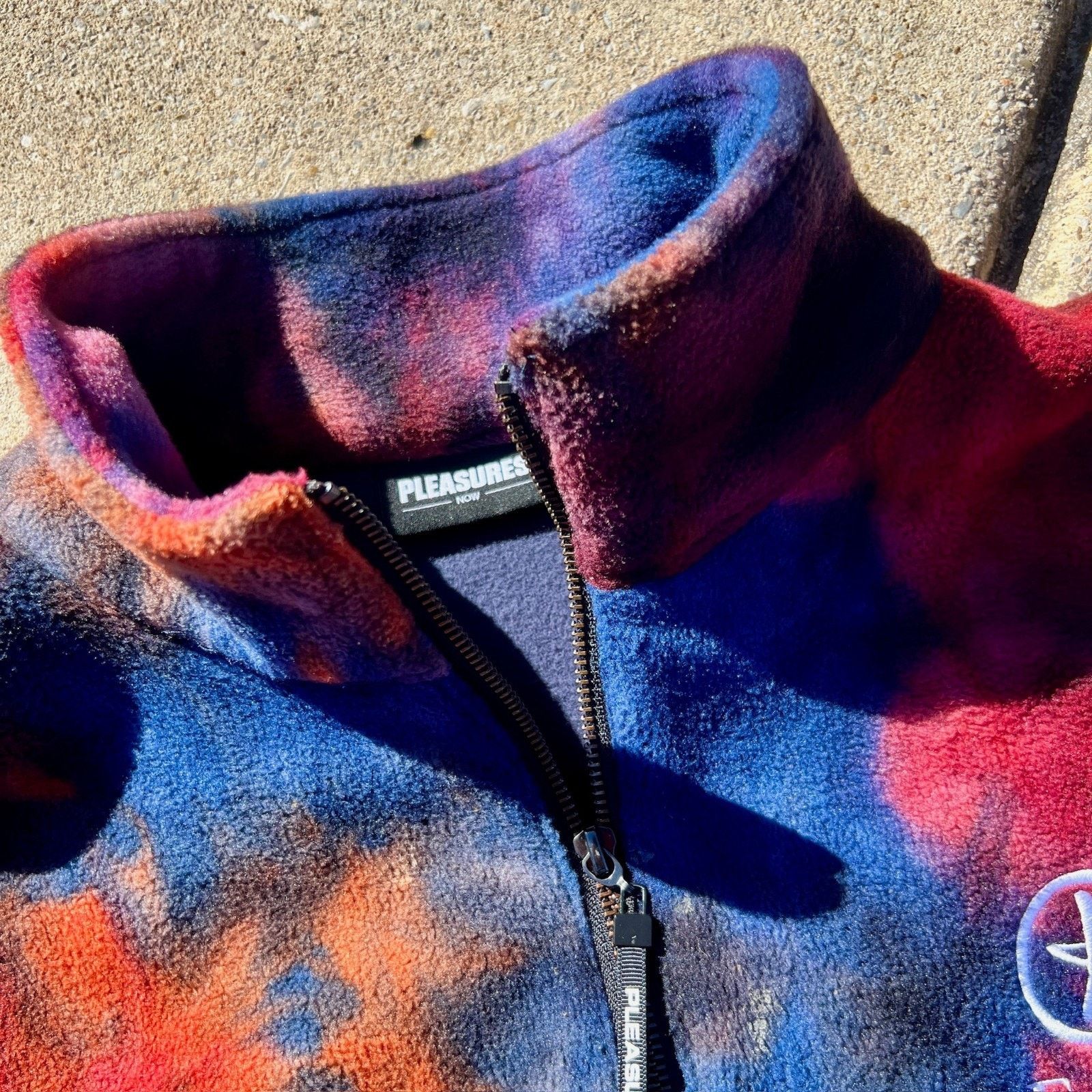 Pleasures Pleasures Caffeine Polar Fleece Quarter Zip | Size M Size US M / EU 48-50 / 2 - 8 Thumbnail