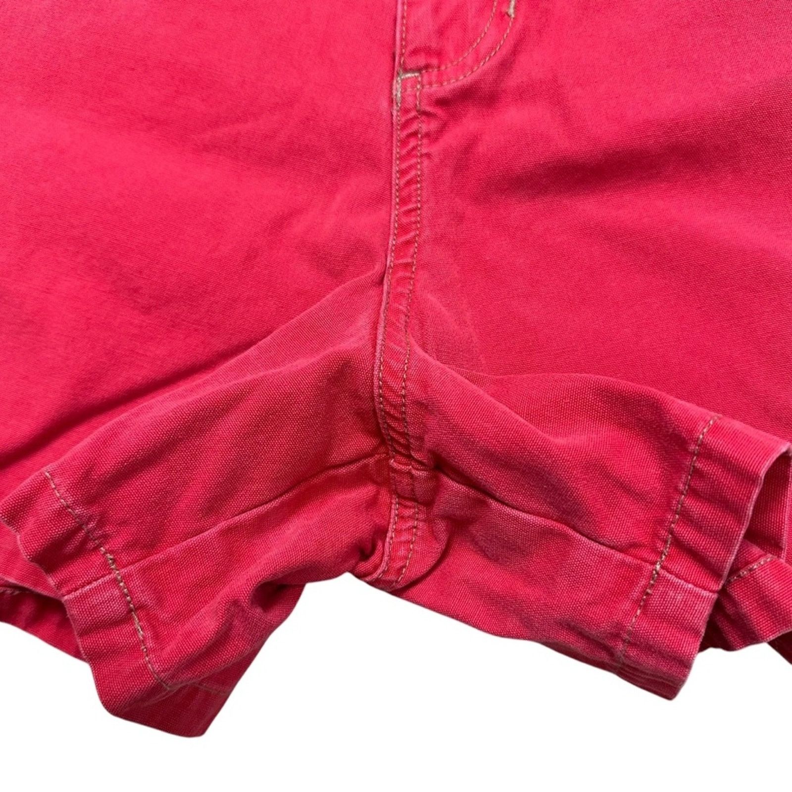 Old Navy Y2K Old Navy Vibrant Red Swimwear Shorts 100% cotton Size 14 Size 36" / US 14 / IT 50 - 8 Thumbnail