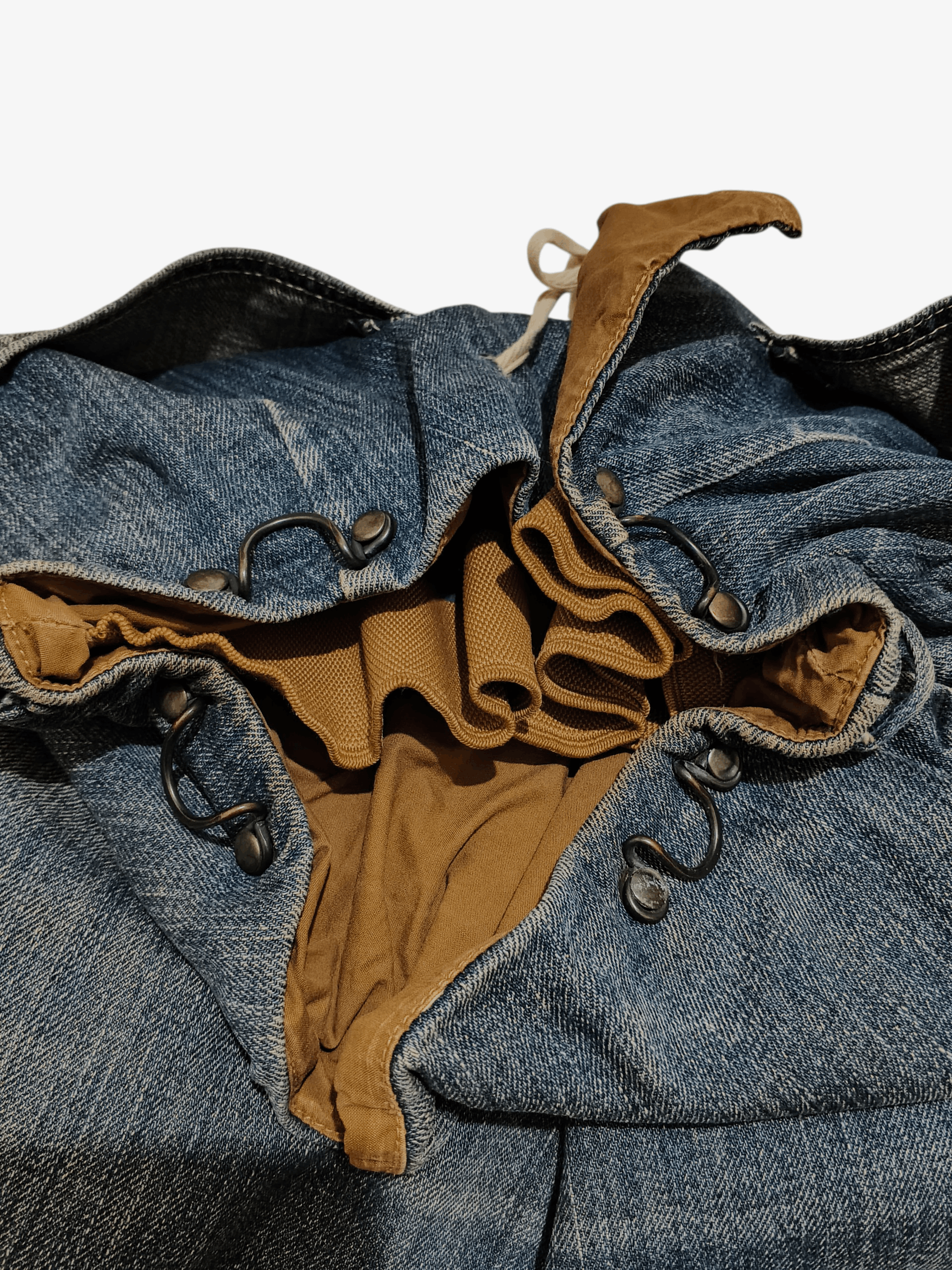 Kapital 🔥Vintage🔥 Early 00s Kapital Japan⁠ Indigo Wide Leg Denim Size US 34 / EU 50 - 10 Thumbnail