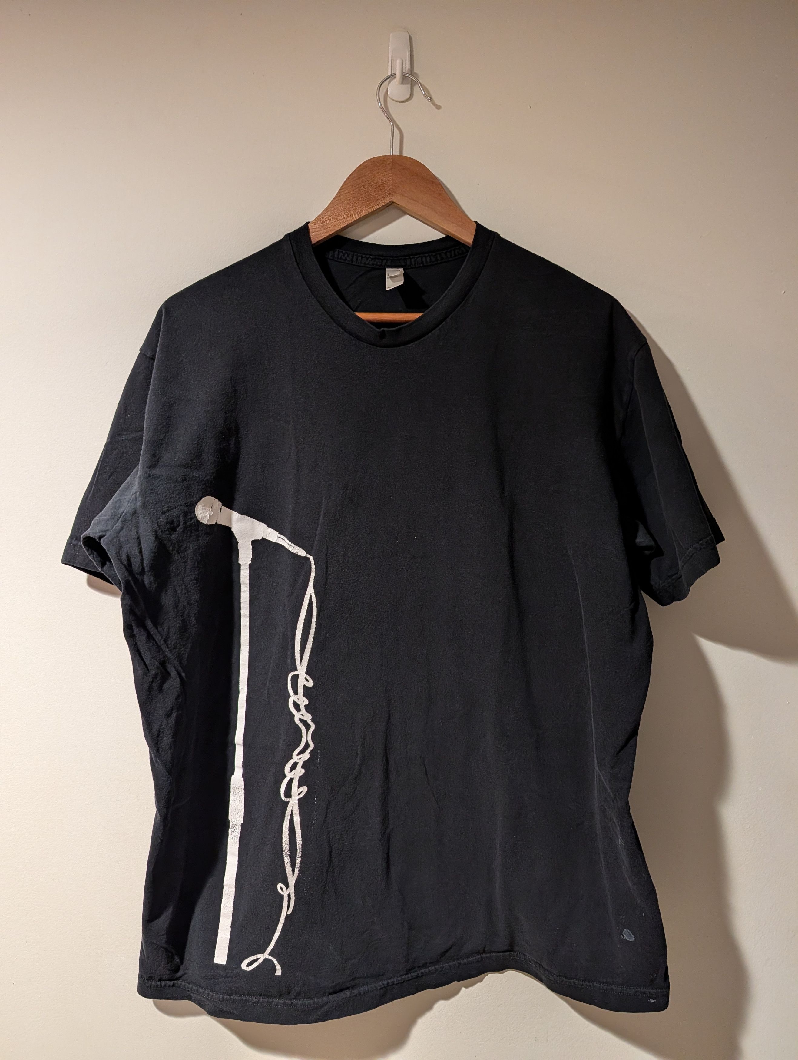 Gildan Women's Top T-shirt Size X-Large Microphone Jack Daniels Size XL / US 12-14 / IT 48-50 - 1 Thumbnail