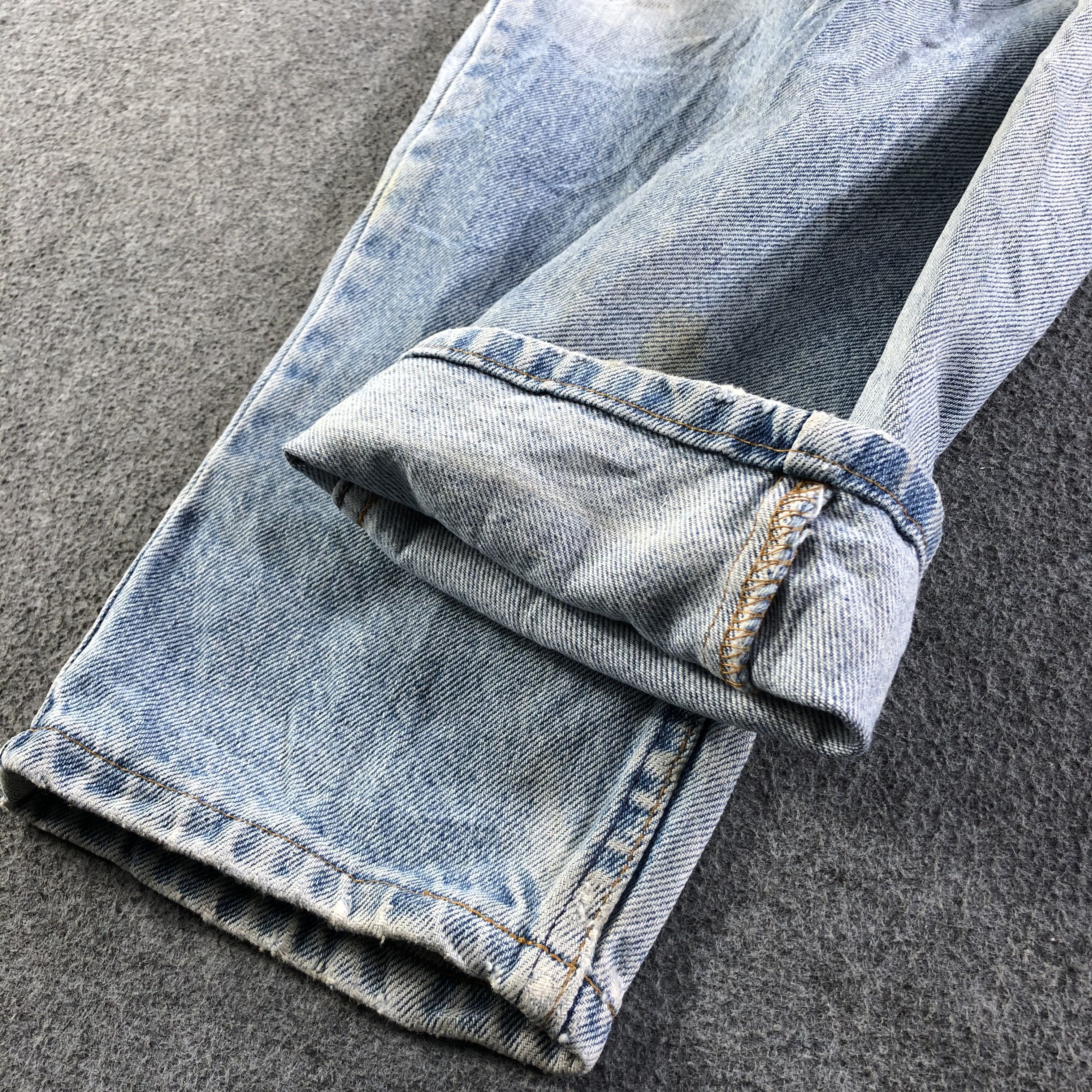 Levi's 90s Vintage Light Wash Levis 505 Jeans-J3883 Size 26" / US 2 / IT 38 - 5 Thumbnail