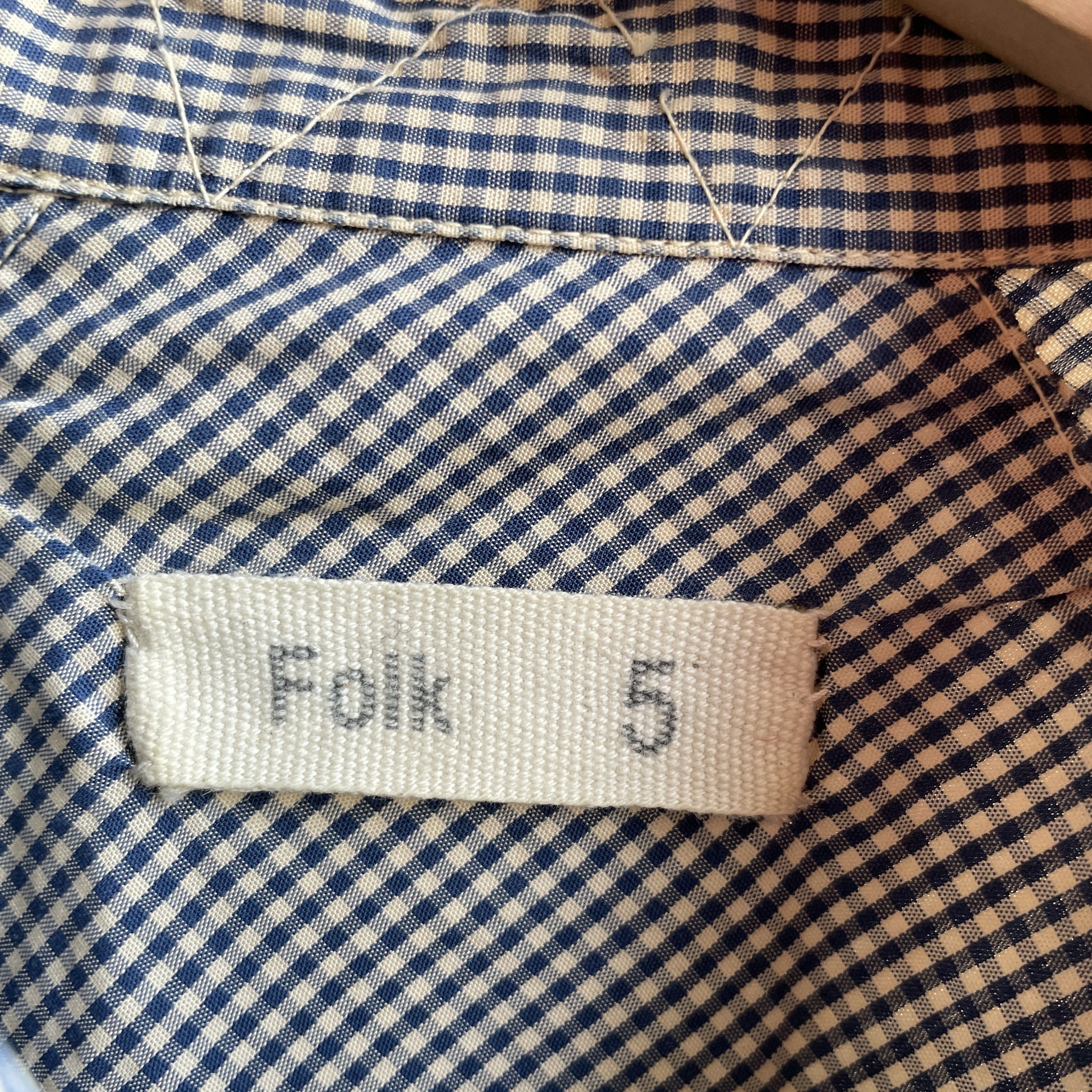 Folk Folk Gingham Check Shirt Size 5 Size US L / EU 52-54 / 3 - 7 Thumbnail