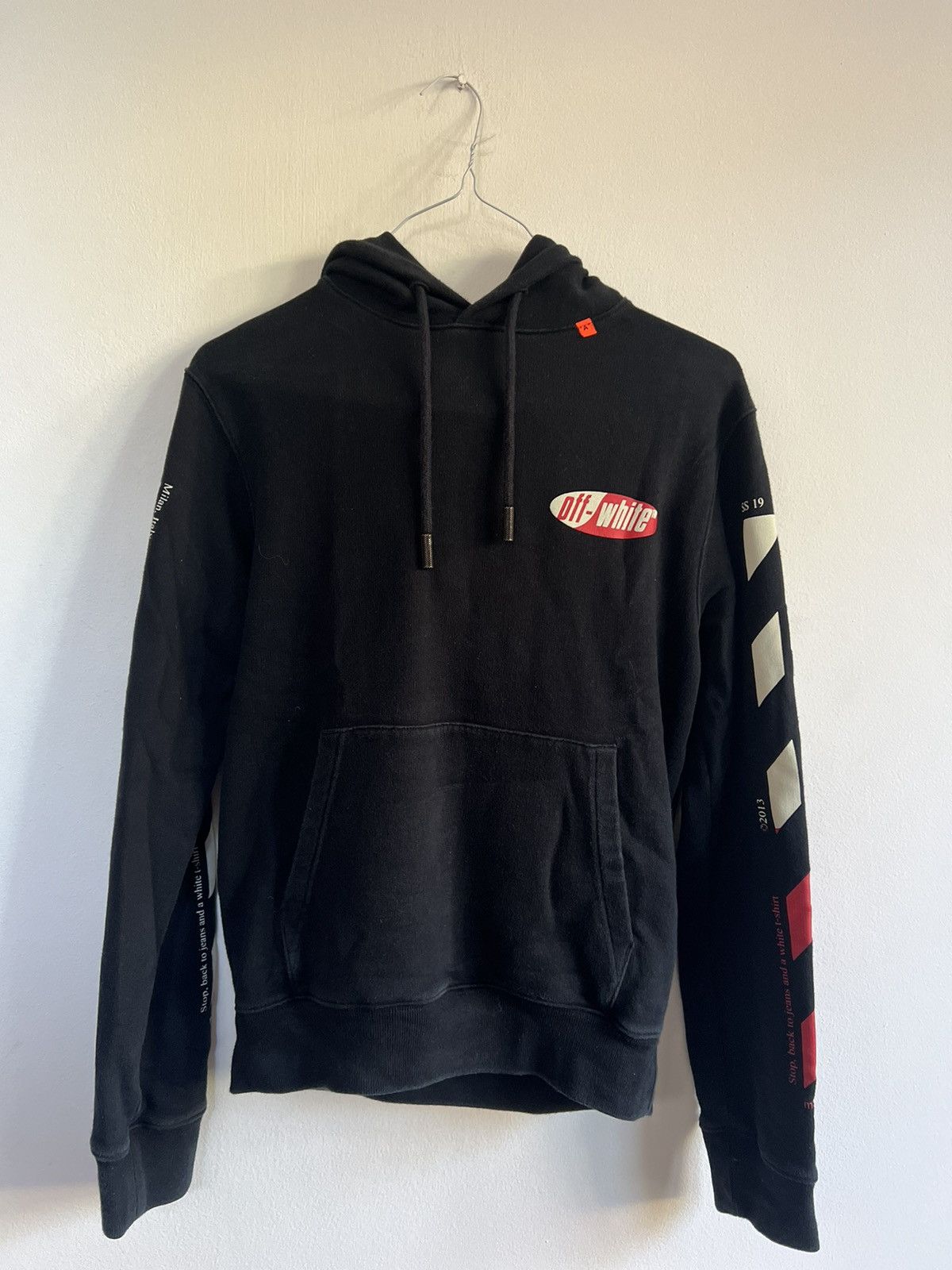 Off-White Off white split logo Hoodie Size US S / EU 44-46 / 1 - 4 Thumbnail