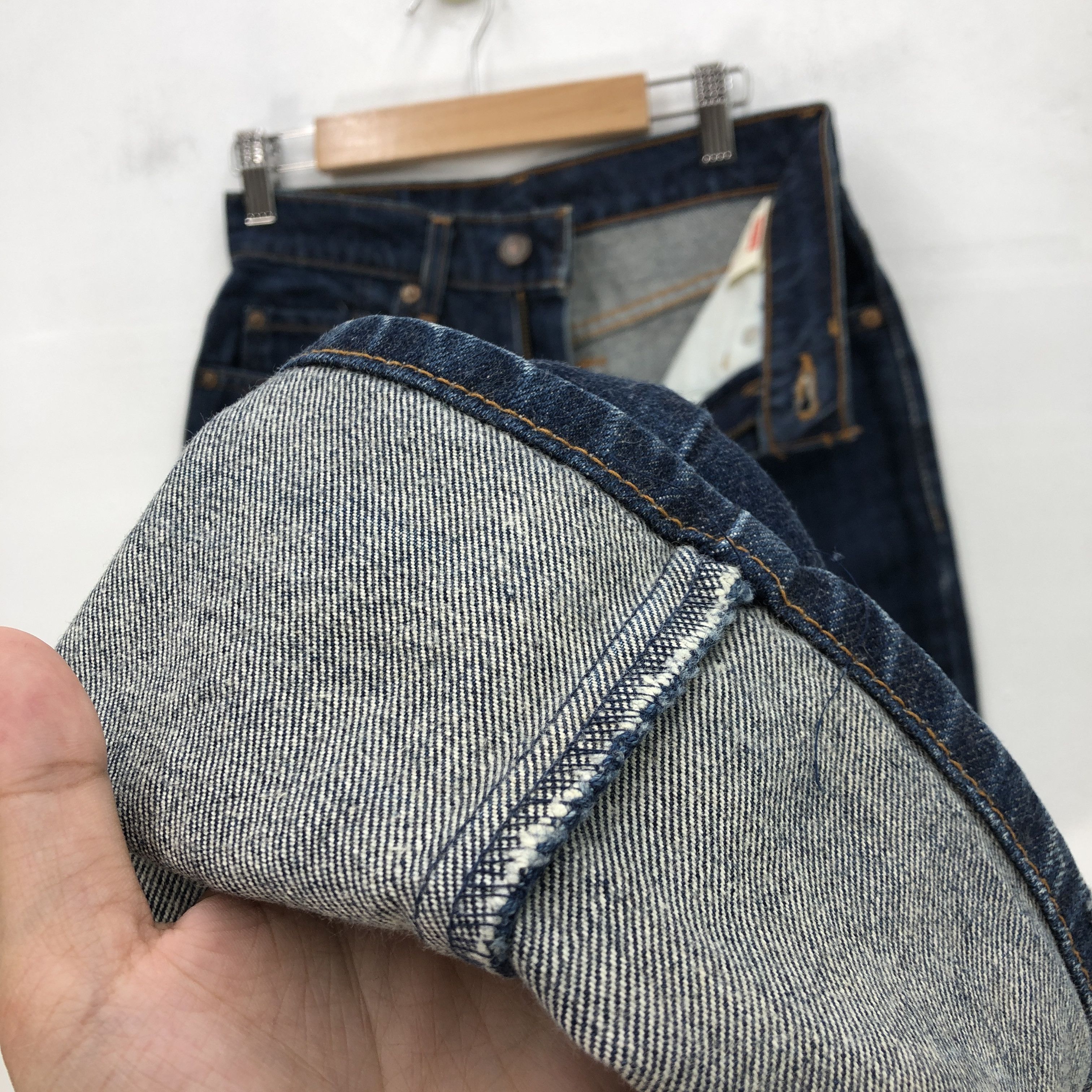 Levi's Vintage Levis Wide Leg Jeans Levi's 517 Flare Denim Size 24" / US 00 / IT 34 - 5 Thumbnail