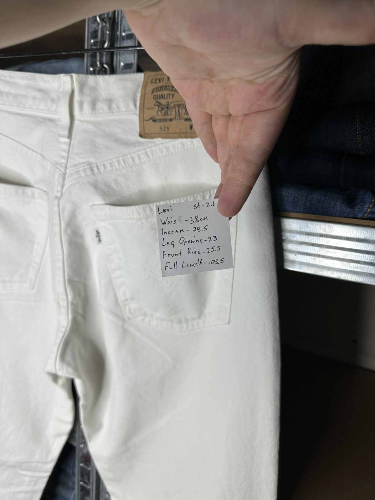 Levi's Vintage Levi's 525 Jeans W30 L34 Flared Bootcut High Waist Size 30" / US 8 / IT 44 - 6 Thumbnail