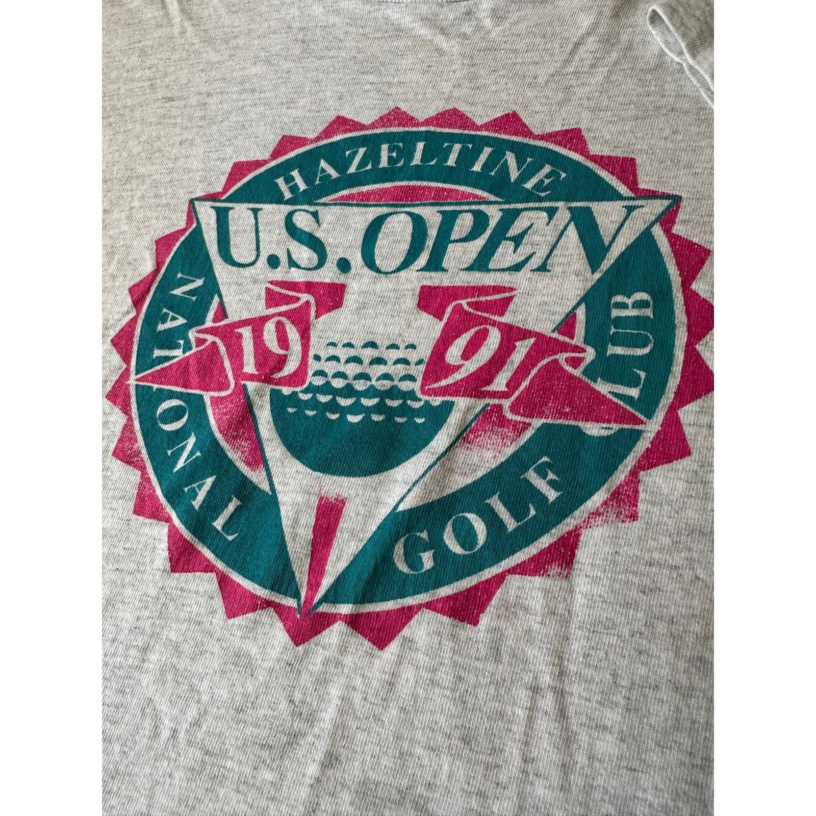 & Other Stories Vintage 1991 US Open Hazeltine Golf Tee XL Grey Made In USA Size US XL / EU 56 / 4 - 5 Thumbnail
