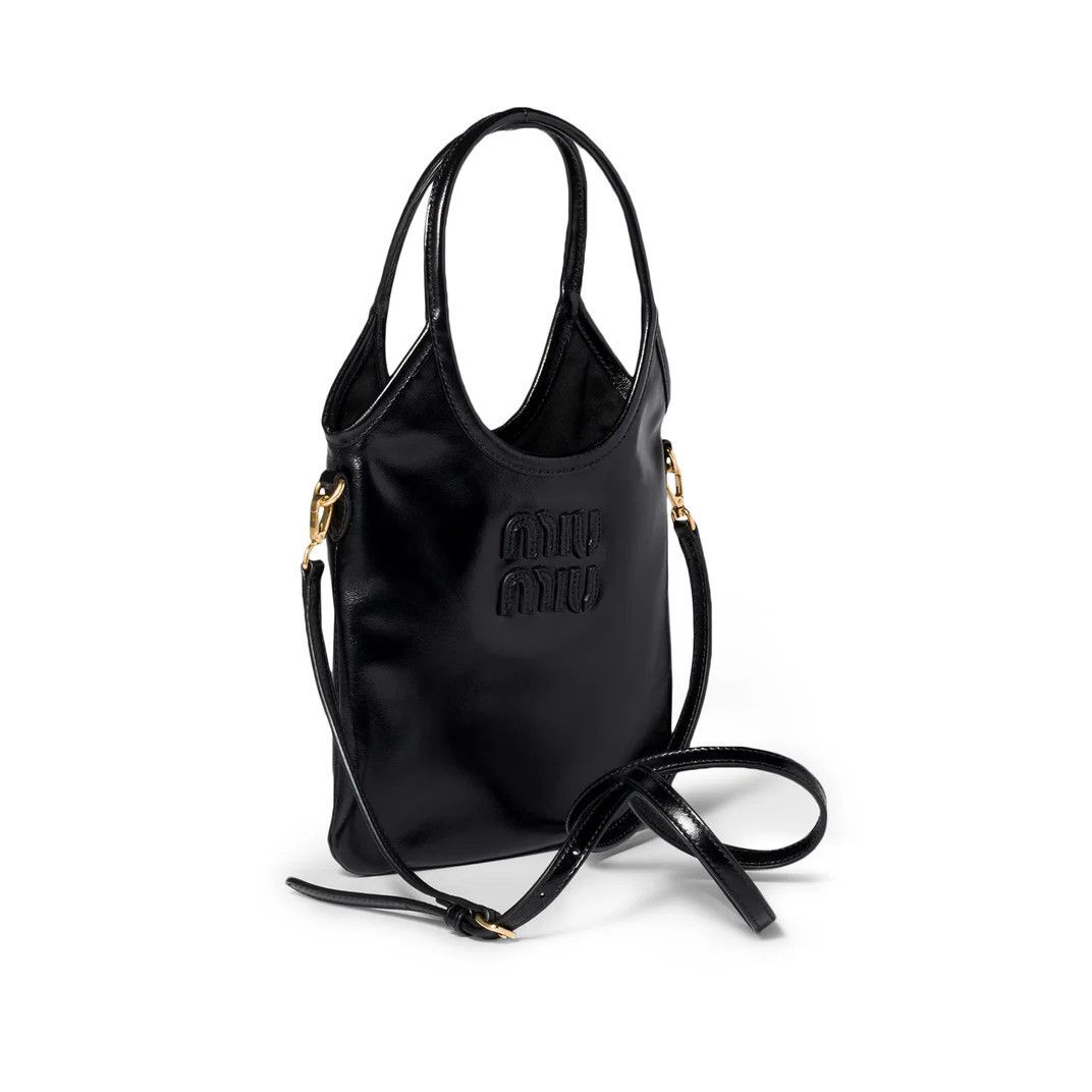 Miu Miu MIU MIU Ivy Black Top Handle Bag New And Authentic Size ONE SIZE - 2 Thumbnail