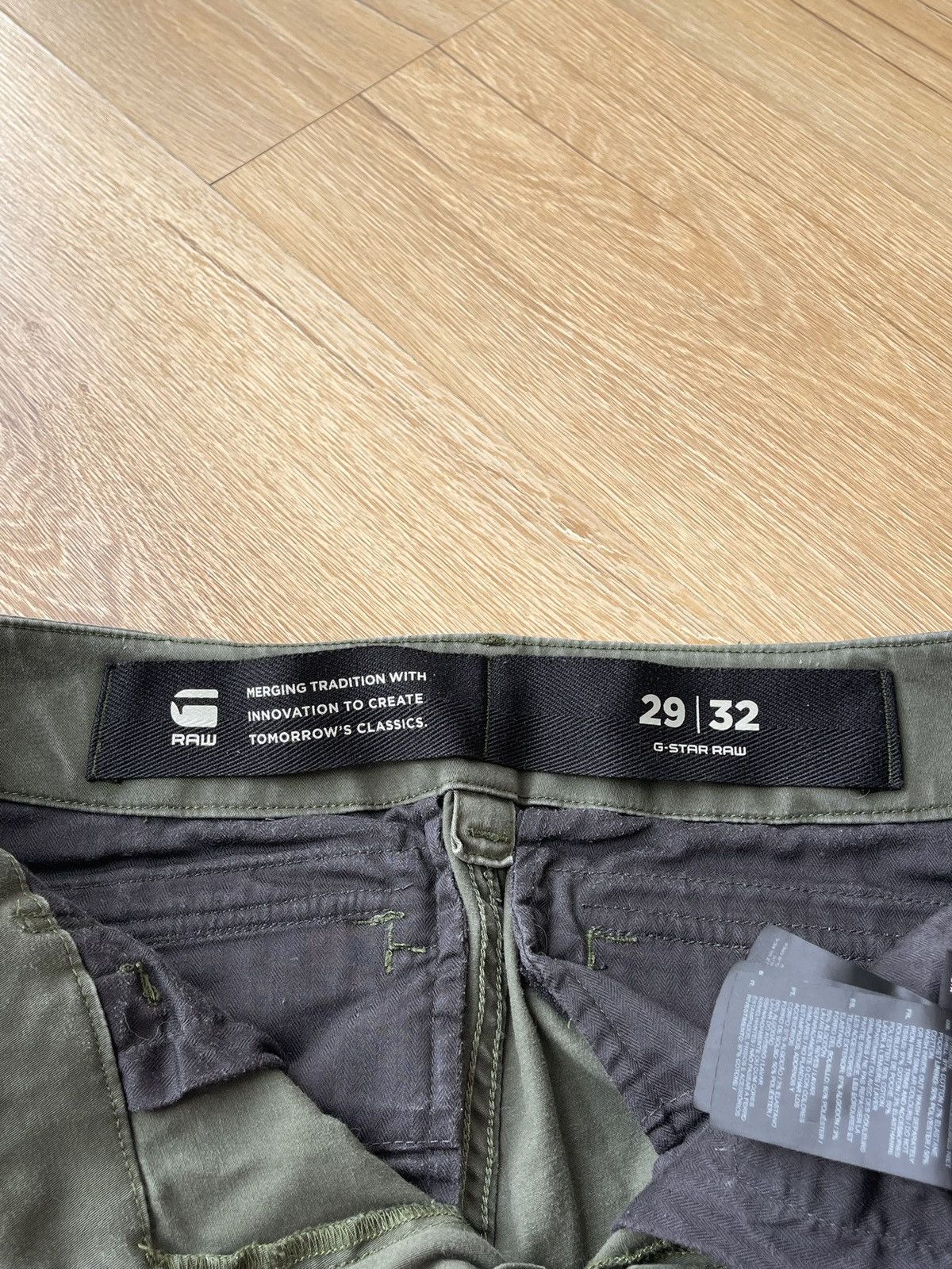 G-Star G-Star Raw ROVIC ZIP 3D Cargo Pants Tapered Army Tactical Size US 29 - 17 Thumbnail
