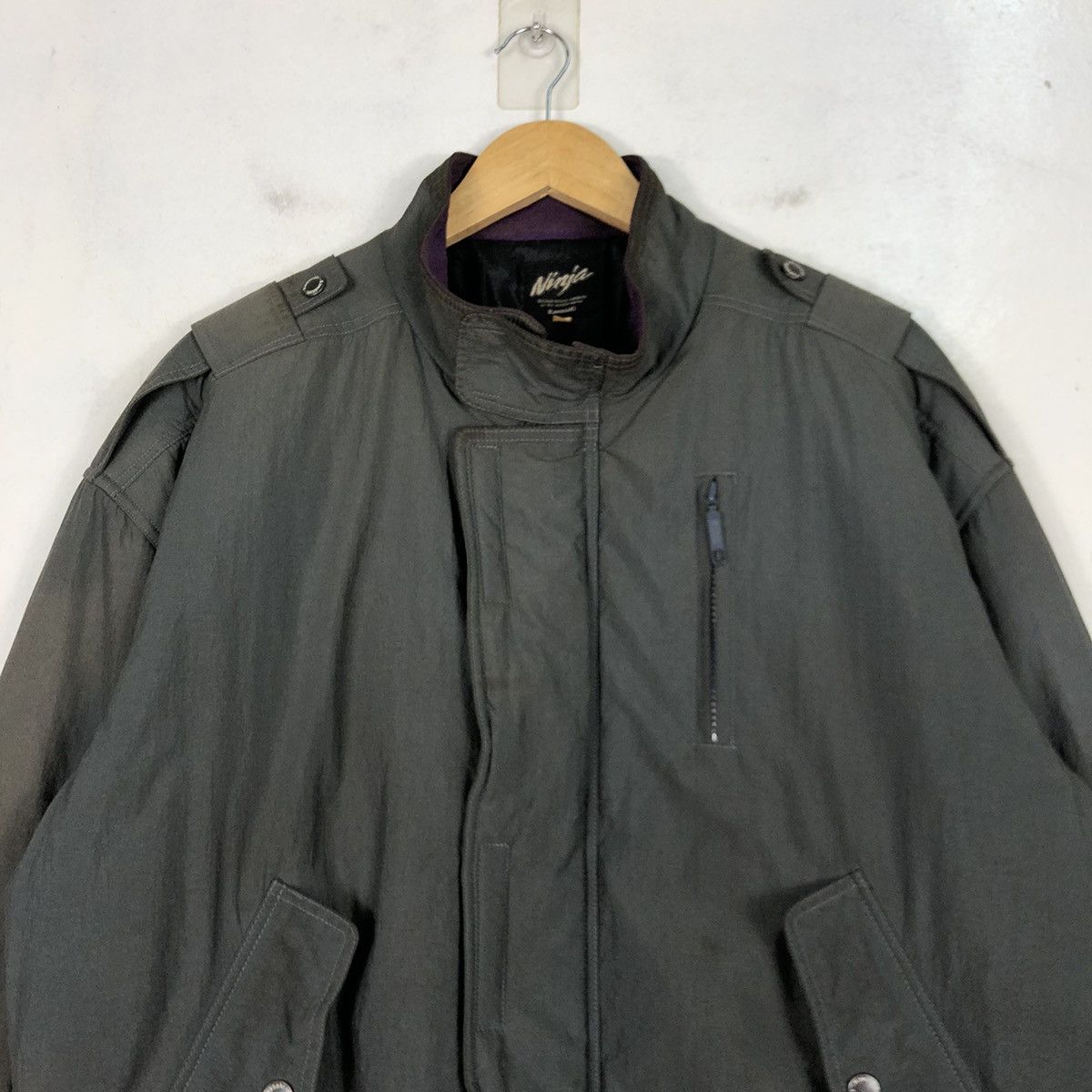 Other Vintage Kawasaki Ninja Bomber Jacket Size US M / EU 48-50 / 2 - 3 Thumbnail
