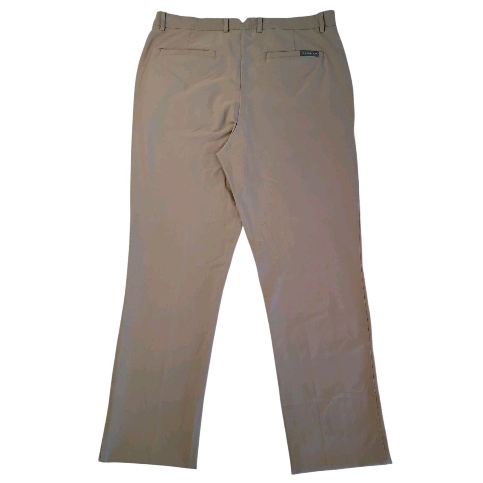 Vintage Dunning Golf Pants 36x32 Khaki Performance EUC Size US 36 / EU 52 - 4 Thumbnail