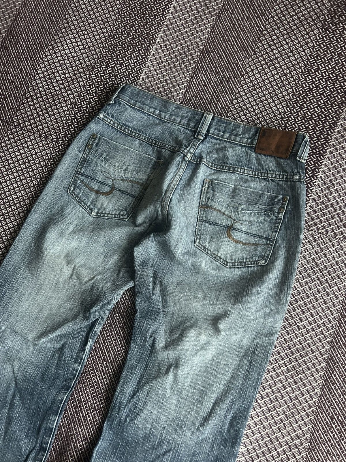 Vintage Vintage Timezone Washed Jeans Distressed Y2K Streetwear W32 Size US 32 / EU 48 - 4 Thumbnail