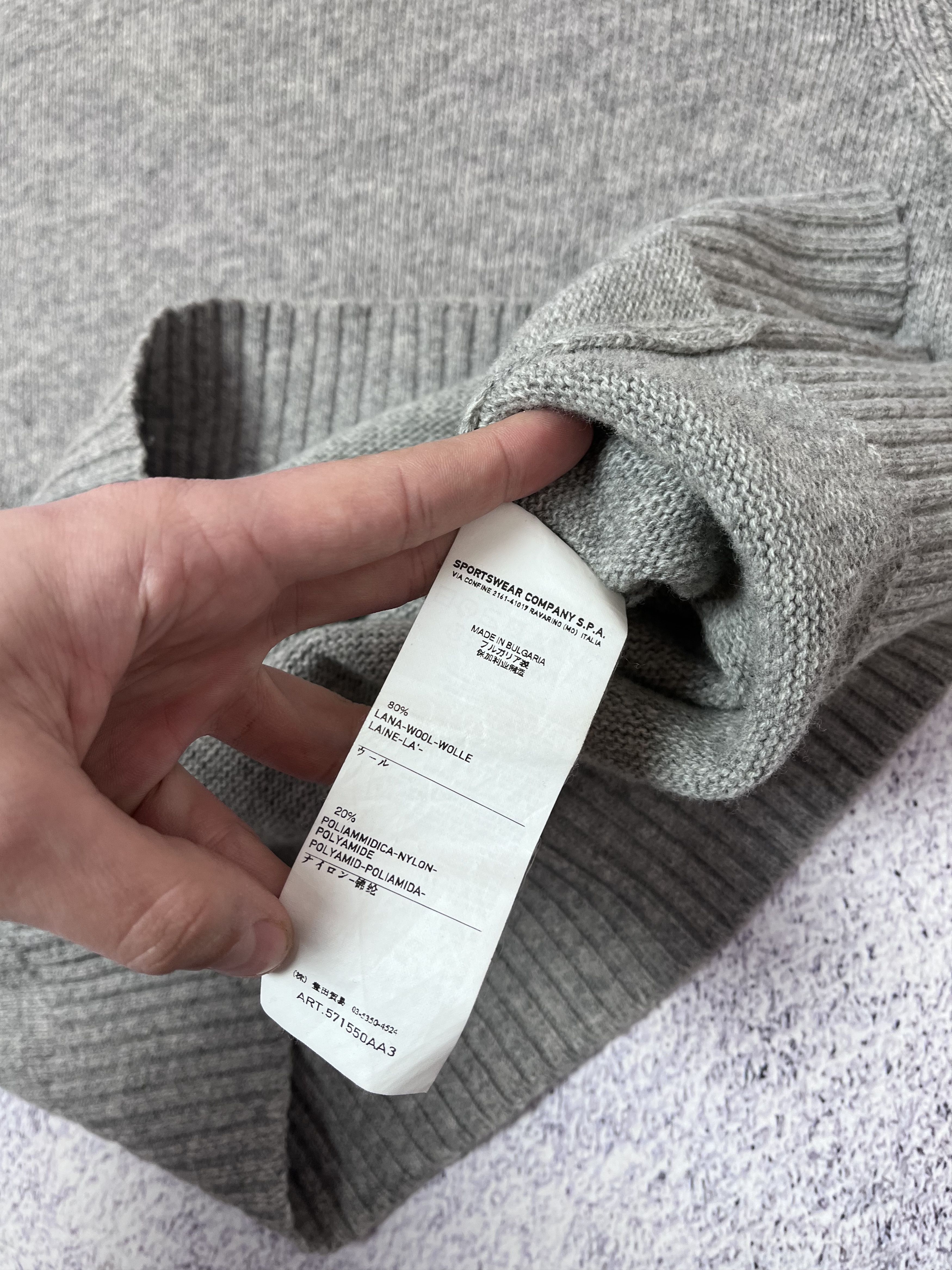 Stone Island × Vintage Vintage men’s sweater Stone Island size M Size US M / EU 48-50 / 2 - 14 Thumbnail