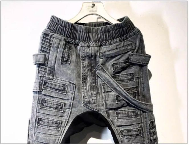 Other DRKLAC Panel Gray Jogger Dune L rick julius demobaza style Size US 33 - 3 Thumbnail