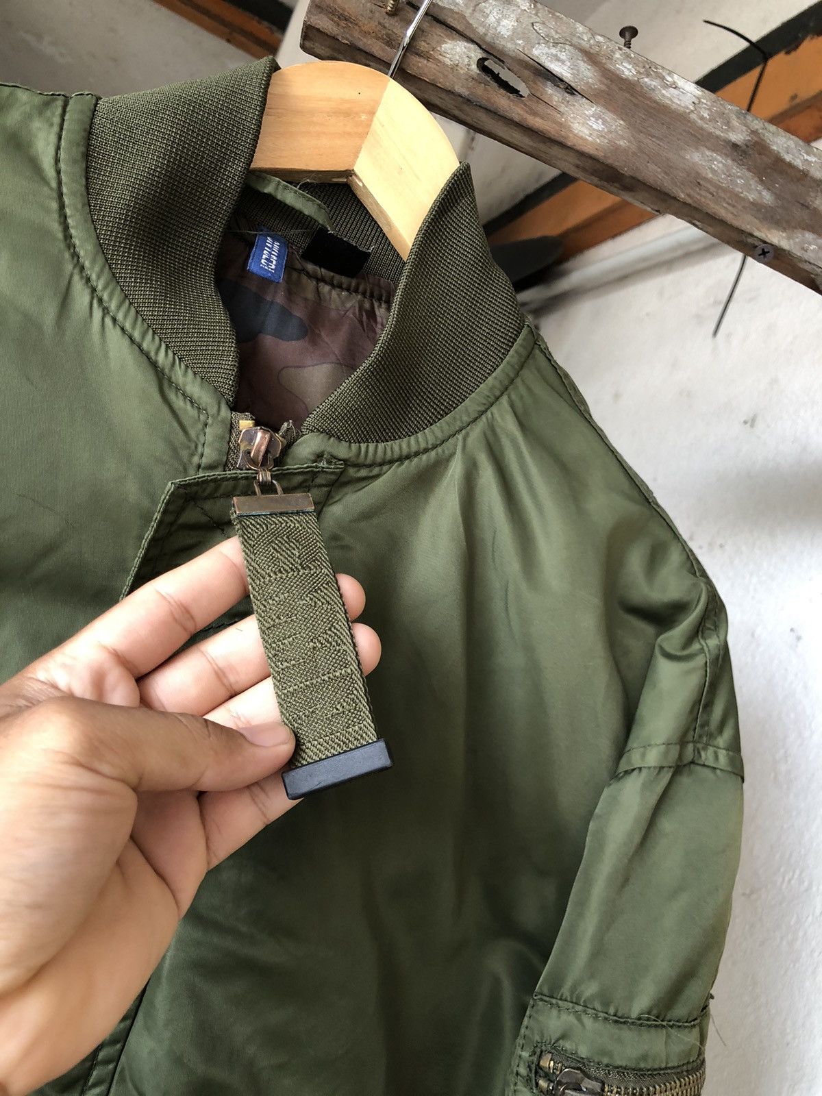 Vintage Rare❗️H&M x CMMN Military Bomber Jacket Size US XS / EU 42 / 0 - 5 Thumbnail