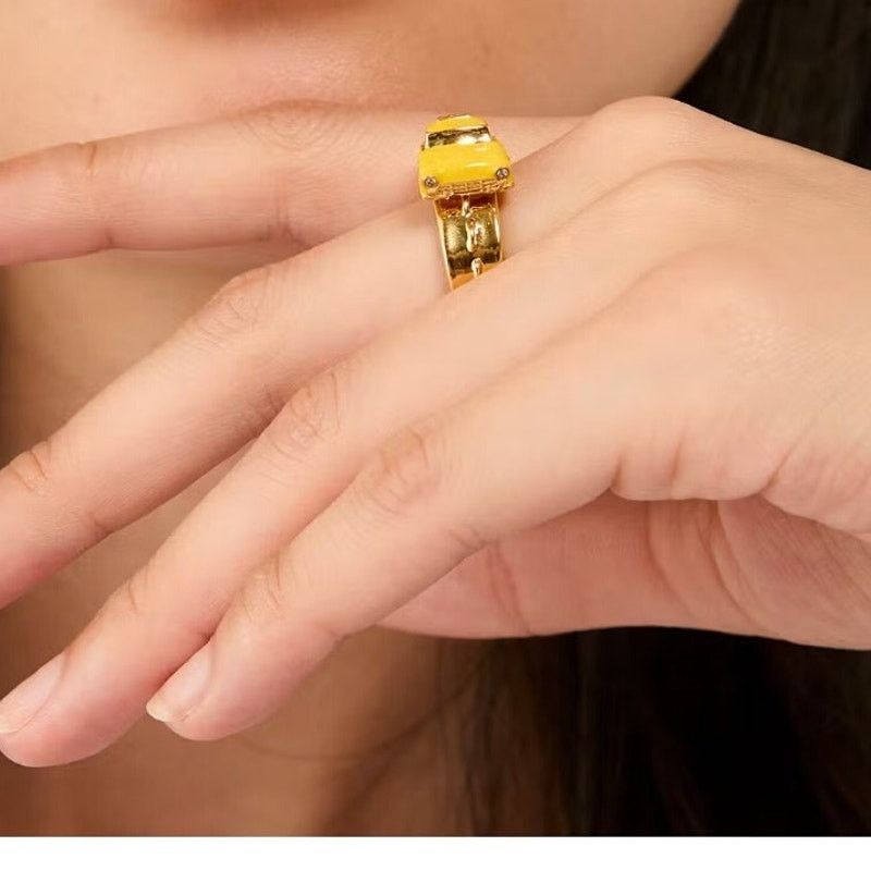 Kate Spade Kate Spade Hit The City Taxi Ring Size 8 Size ONE SIZE - 3 Thumbnail