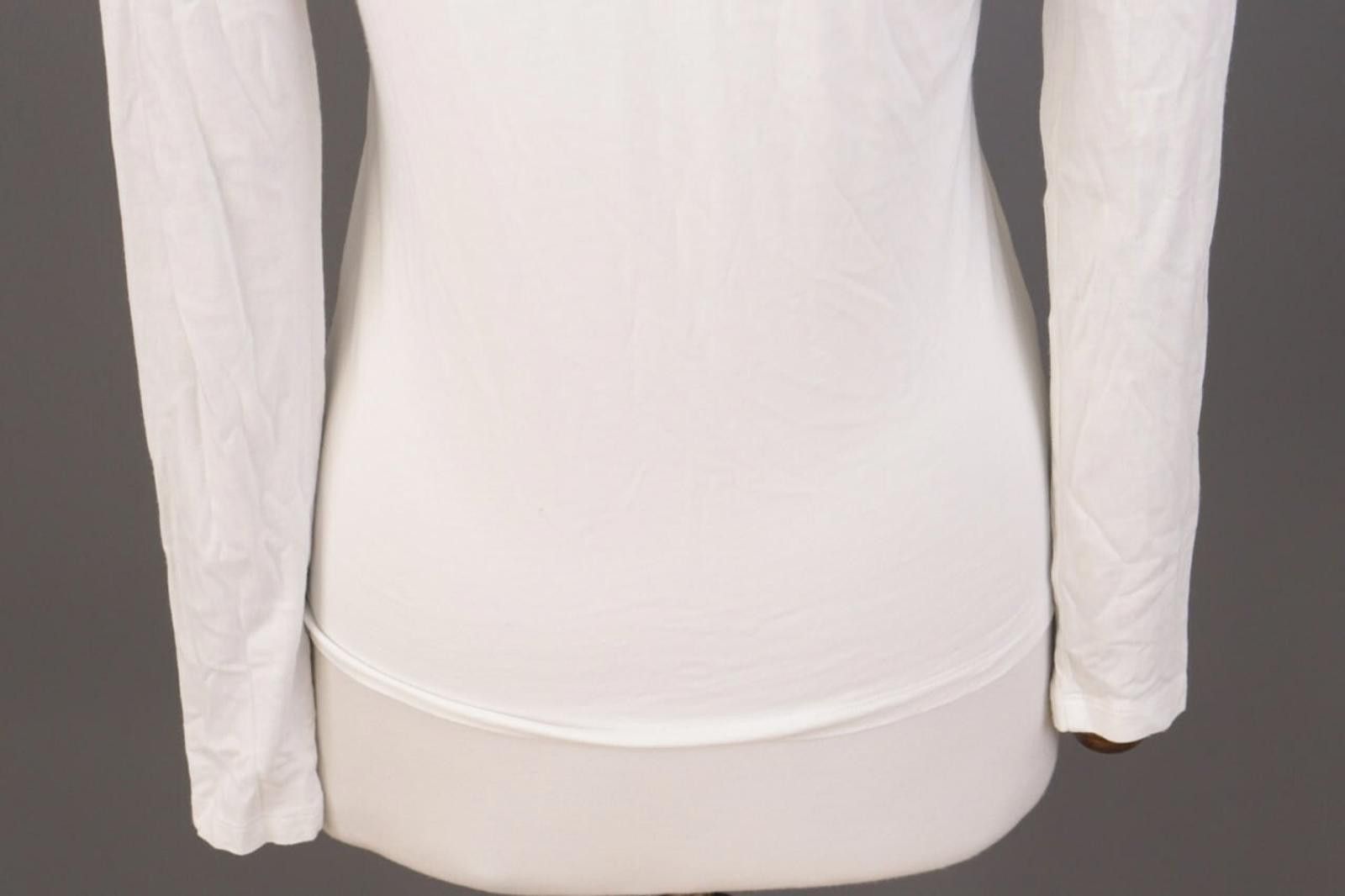 Lauren Ralph Lauren Lauren Ralph Lauren White Stretch Big Logo Top Shirt Size S Size S / US 4 / IT 40 - 11 Thumbnail