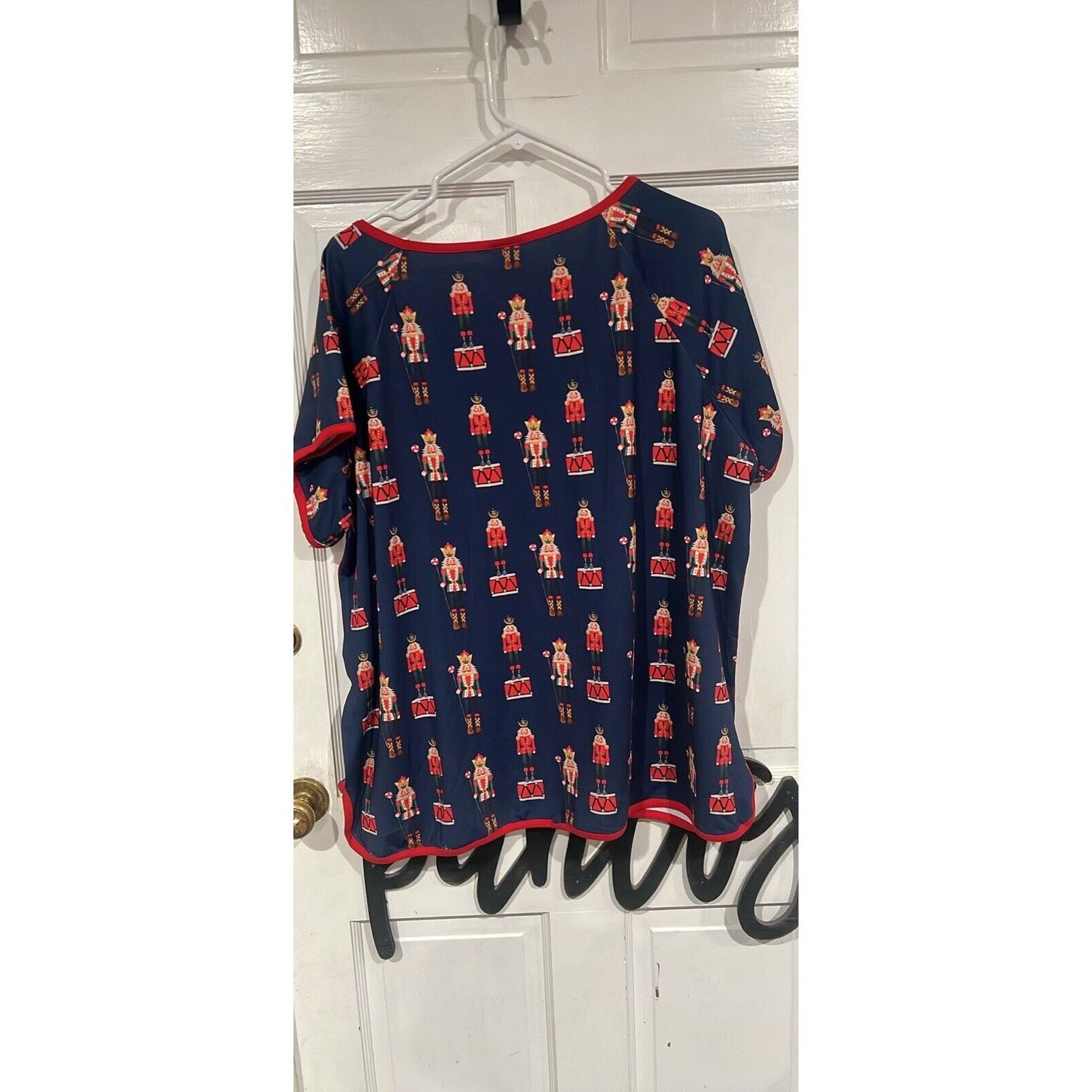 Other NWT Little Lamb And Co Women’s Nutcracker Shirt 2XL Size XXL / US 16-18 / IT 52-54 - 2 Thumbnail