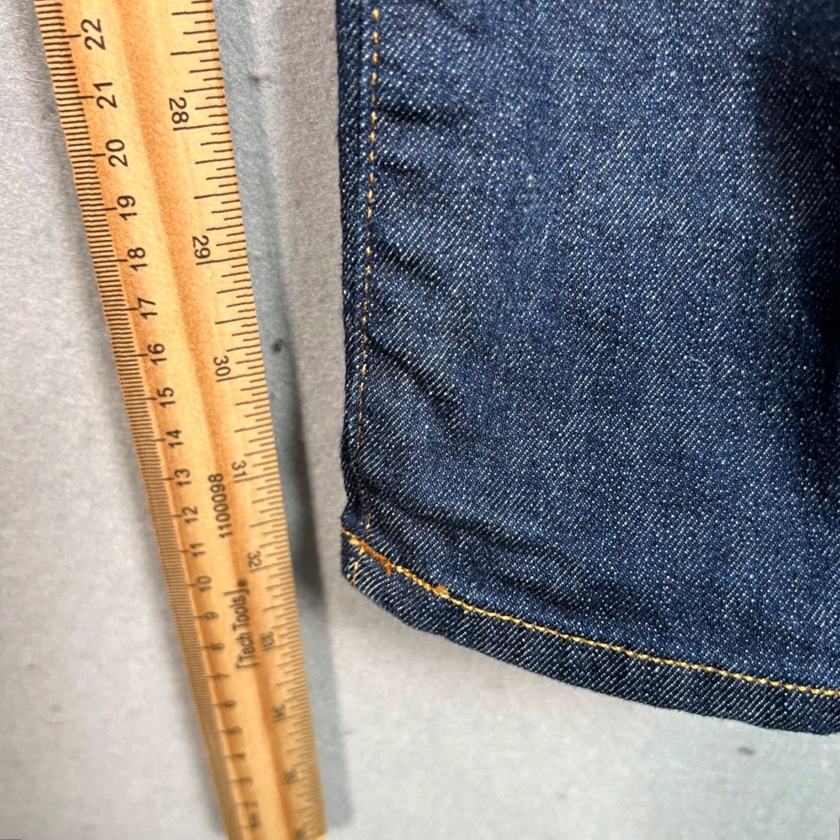 Acne Studios ACNE STUDIOS Needle Raw Skinny Jeans Womens 25 Blue Denim 5-Pocket 32in Inseam Mens? Womens Size 42" / US 20 - 7 Thumbnail