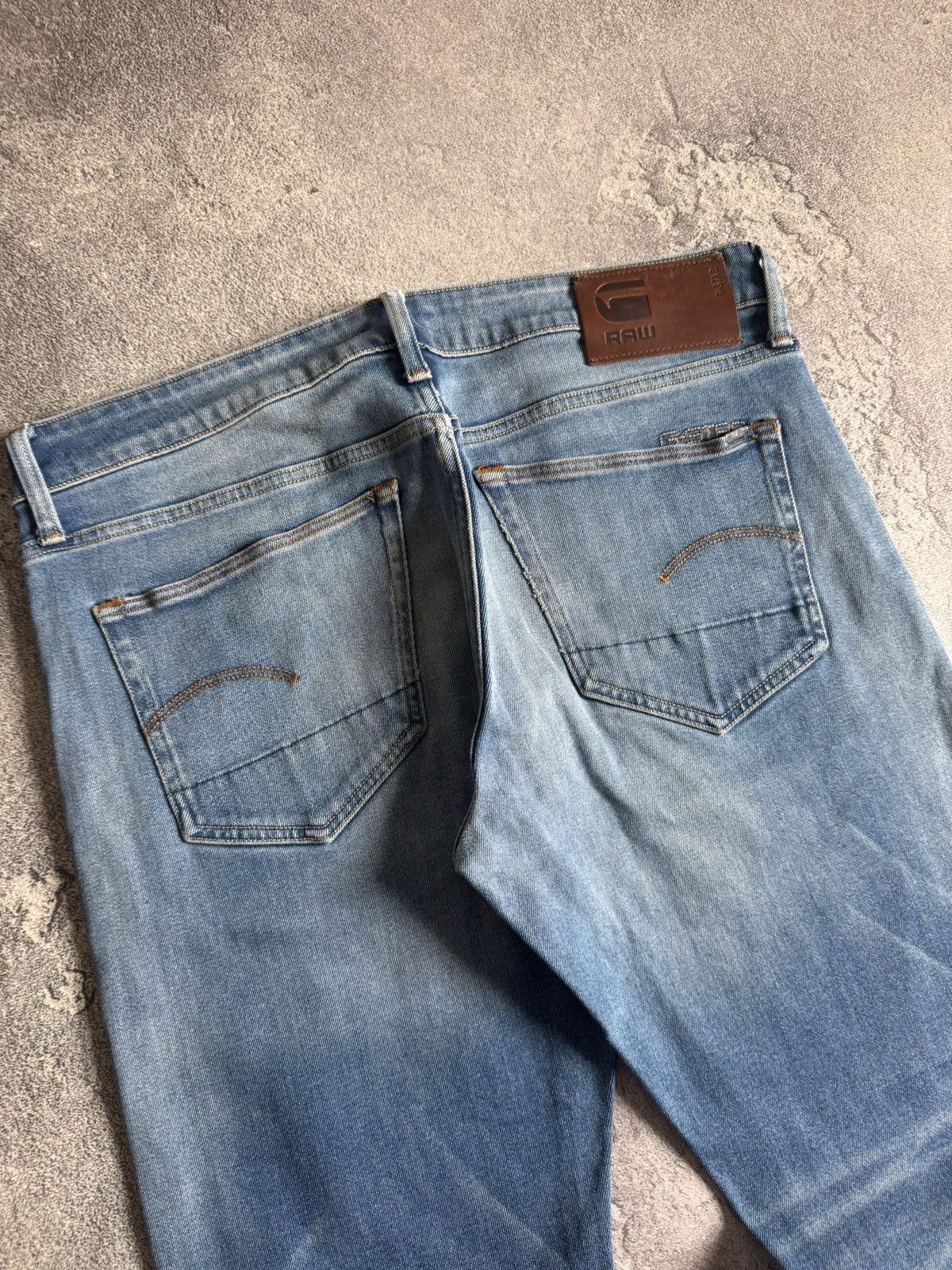 G-Star G star raw 34/32 3301 slim denim pants jeans trousers y2k Size US 34 / EU 50 - 2 Thumbnail