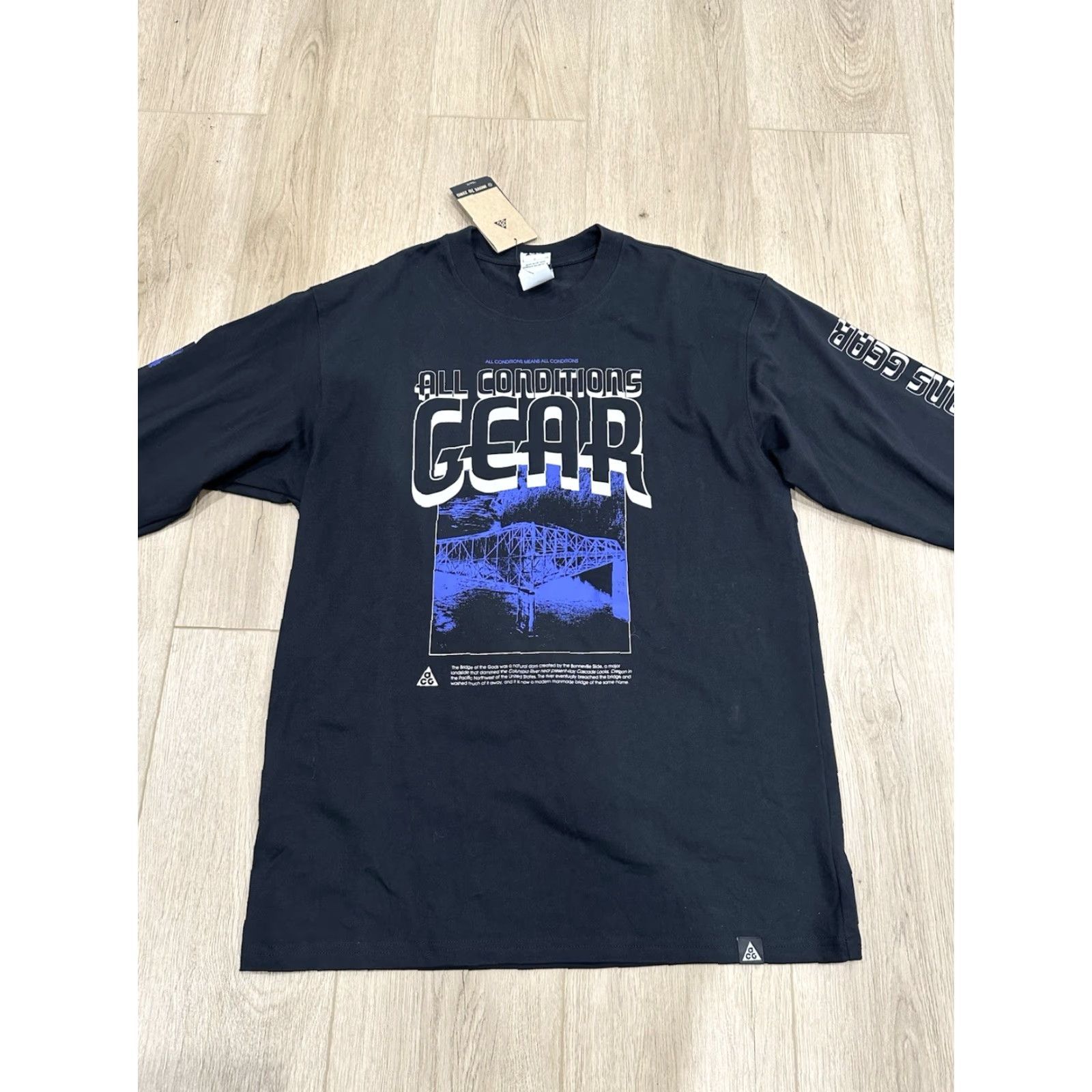 Nike ACG NWT Nike ACG Long-Sleeve Dri-FIT White T-Shirt FQ3729 Men’s S Cotton Blend Tee Size US S / EU 44-46 / 1 - 3 Thumbnail