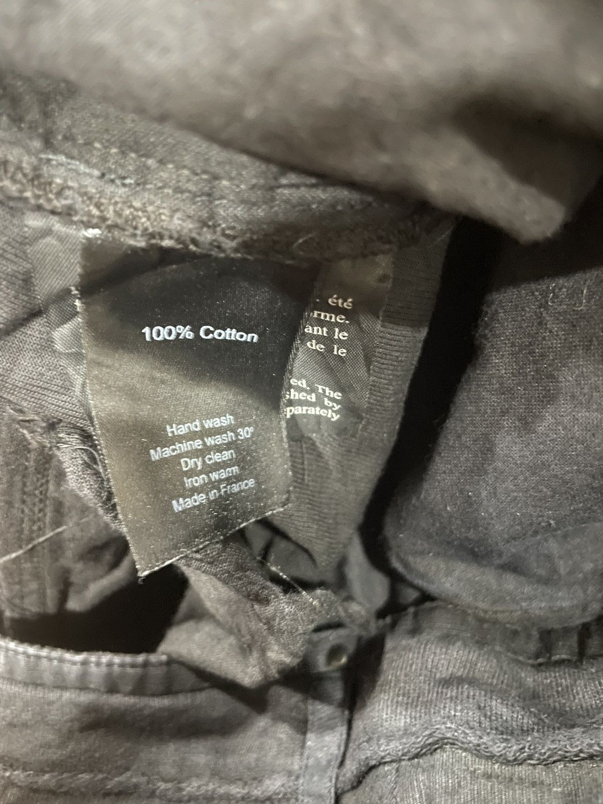 0044 Paris 0044 Paris Straight cut black pants Size 34" / US 12 / IT 48 - 4 Thumbnail