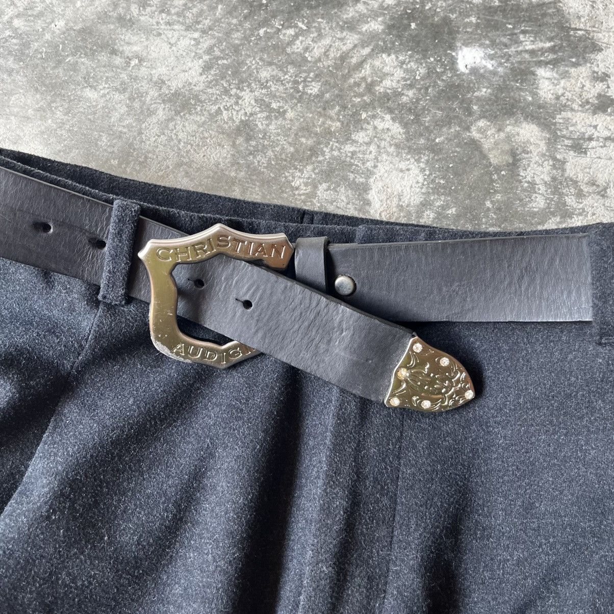 Christian Audigier CHRISTIAN AUDIGIER LEATHER BELT Size ONE SIZE - 11 Thumbnail