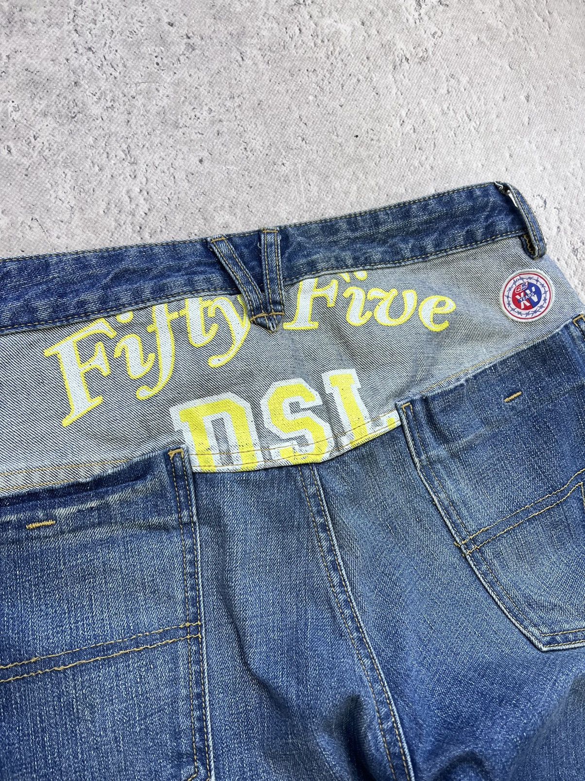 Diesel SALE💣💣 VTG Balenciaga Style Diesel Baggy Washed Jeans y2k Size US 30 / EU 46 - 14 Thumbnail