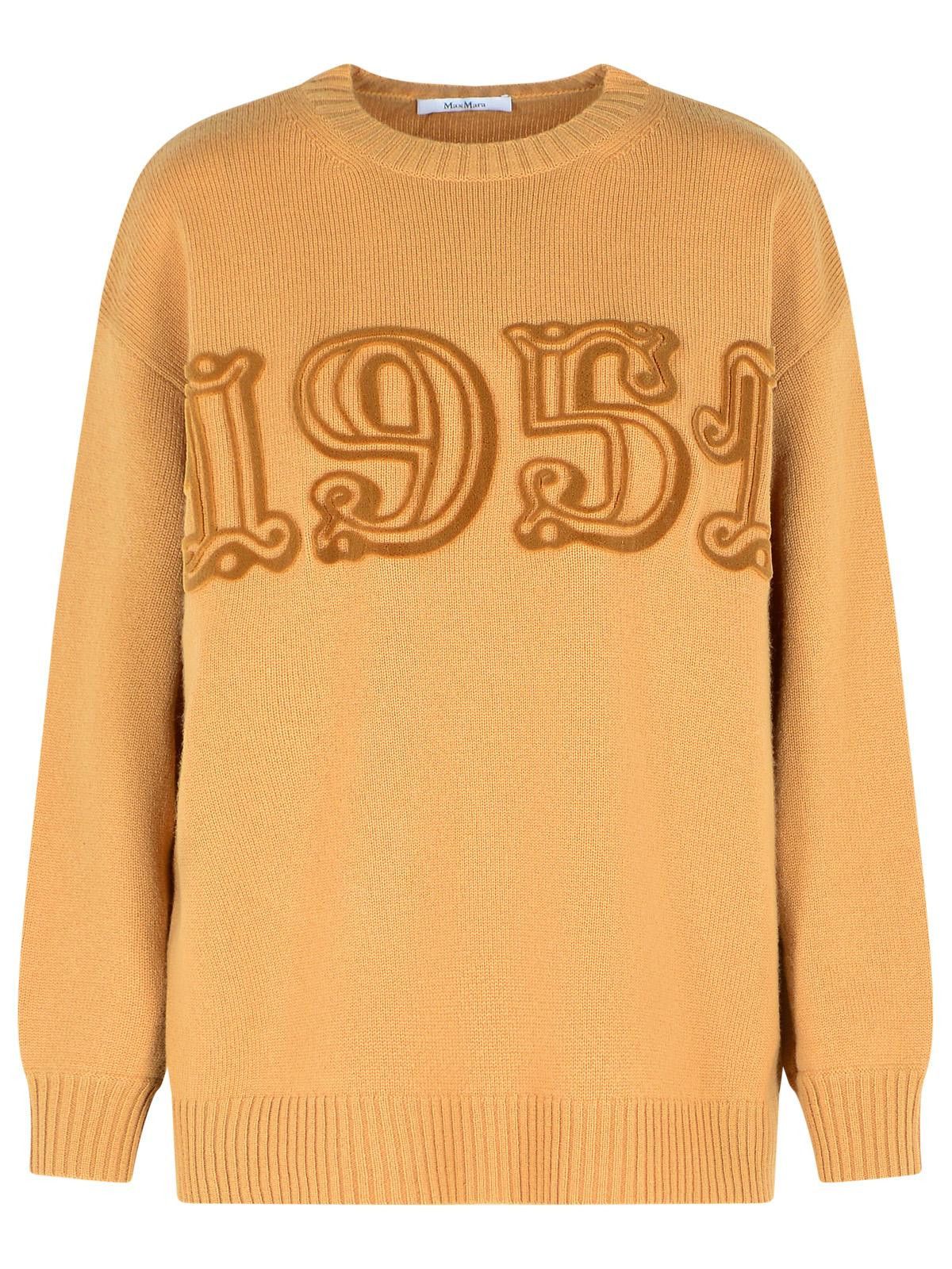 Max Mara MAX MARA Camel Wool And Cashmere Sweater Size XS / US 0-2 / IT 36-38 - 1 Thumbnail