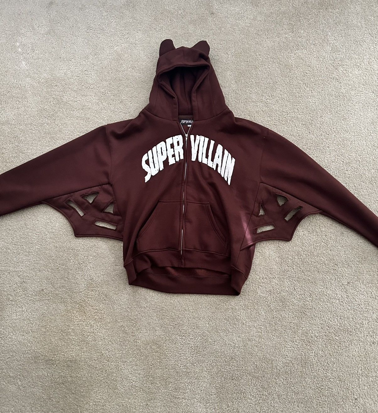 Other SuperVillain Brown Webbed Zip Up Size US XXL / EU 58 / 5 - 1 Thumbnail