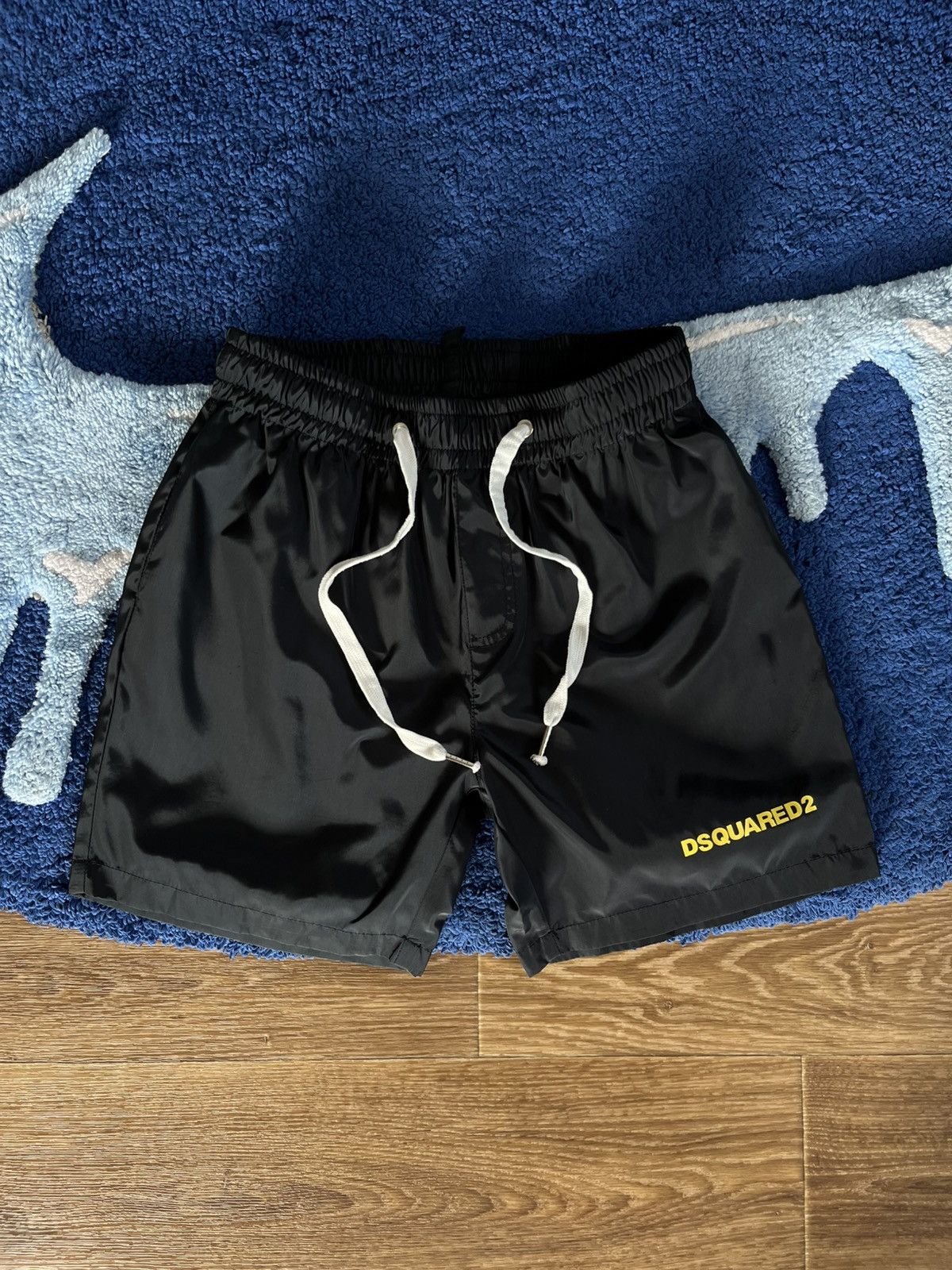 Dsquared2 Vintage Y2K Dsquared2 Nylon Shorts Red Italy 16years Size US 32 / EU 48 - 1 Thumbnail