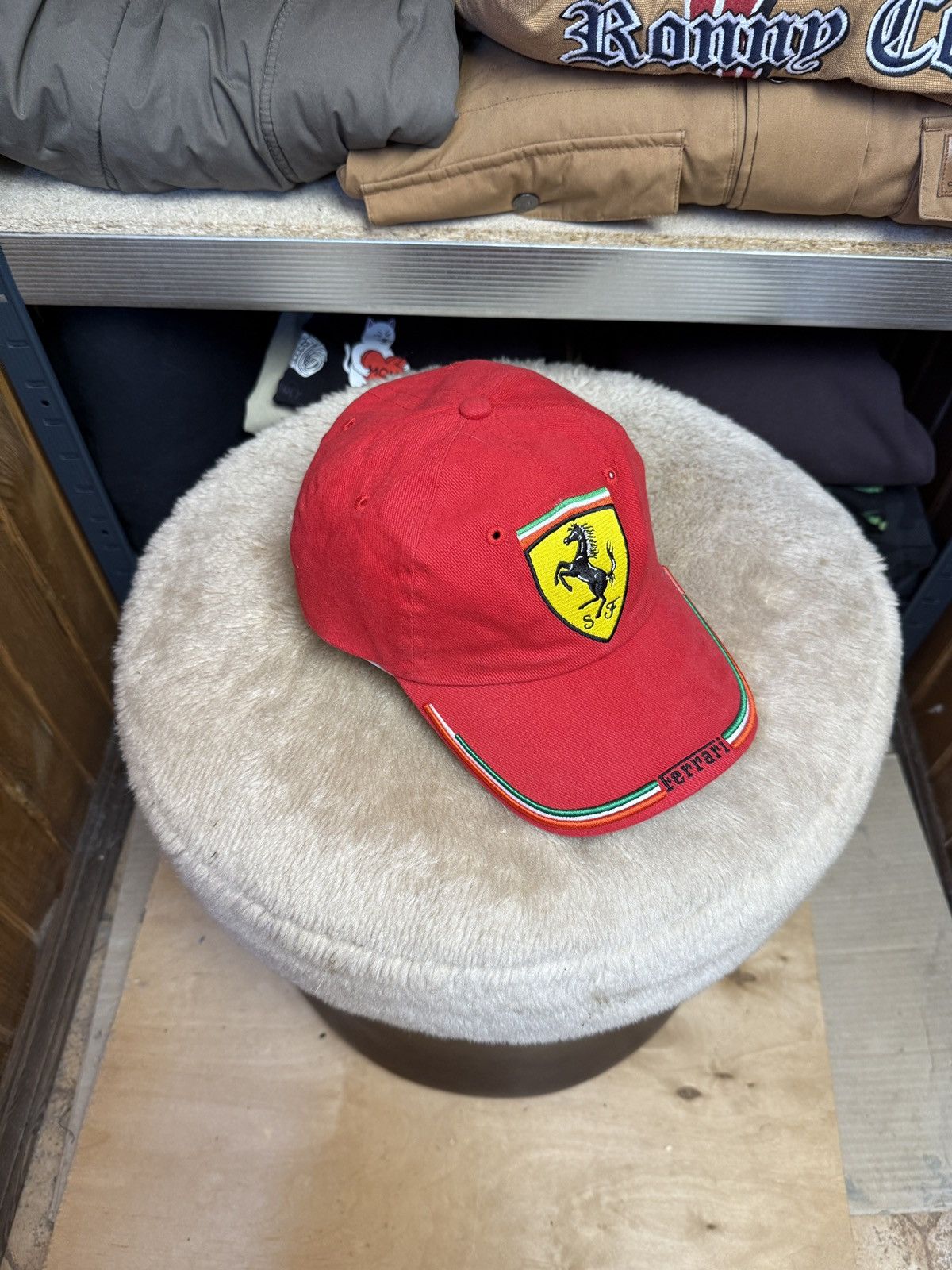 Ferrari Ferrari Cap 1999 Embroidered logo Official Merchandise Size ONE SIZE - 4 Thumbnail