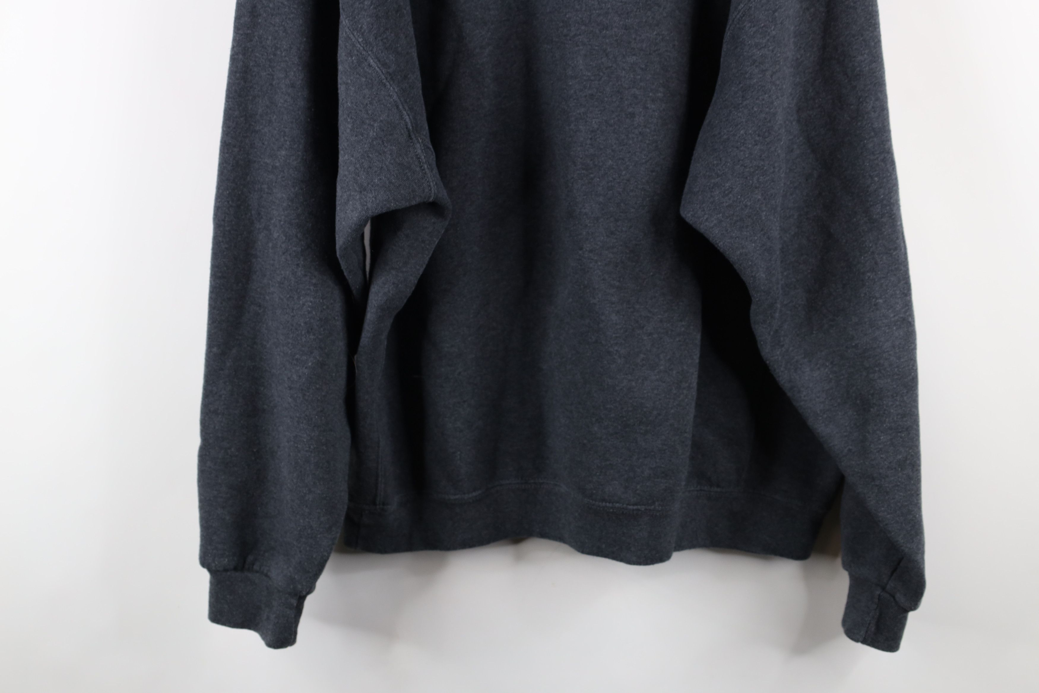 Russell Athletic × Vintage Vintage 90s Russell Athletic Blank Heavyweight Hoodie Gray Size US XXL / EU 58 / 5 - 11 Thumbnail