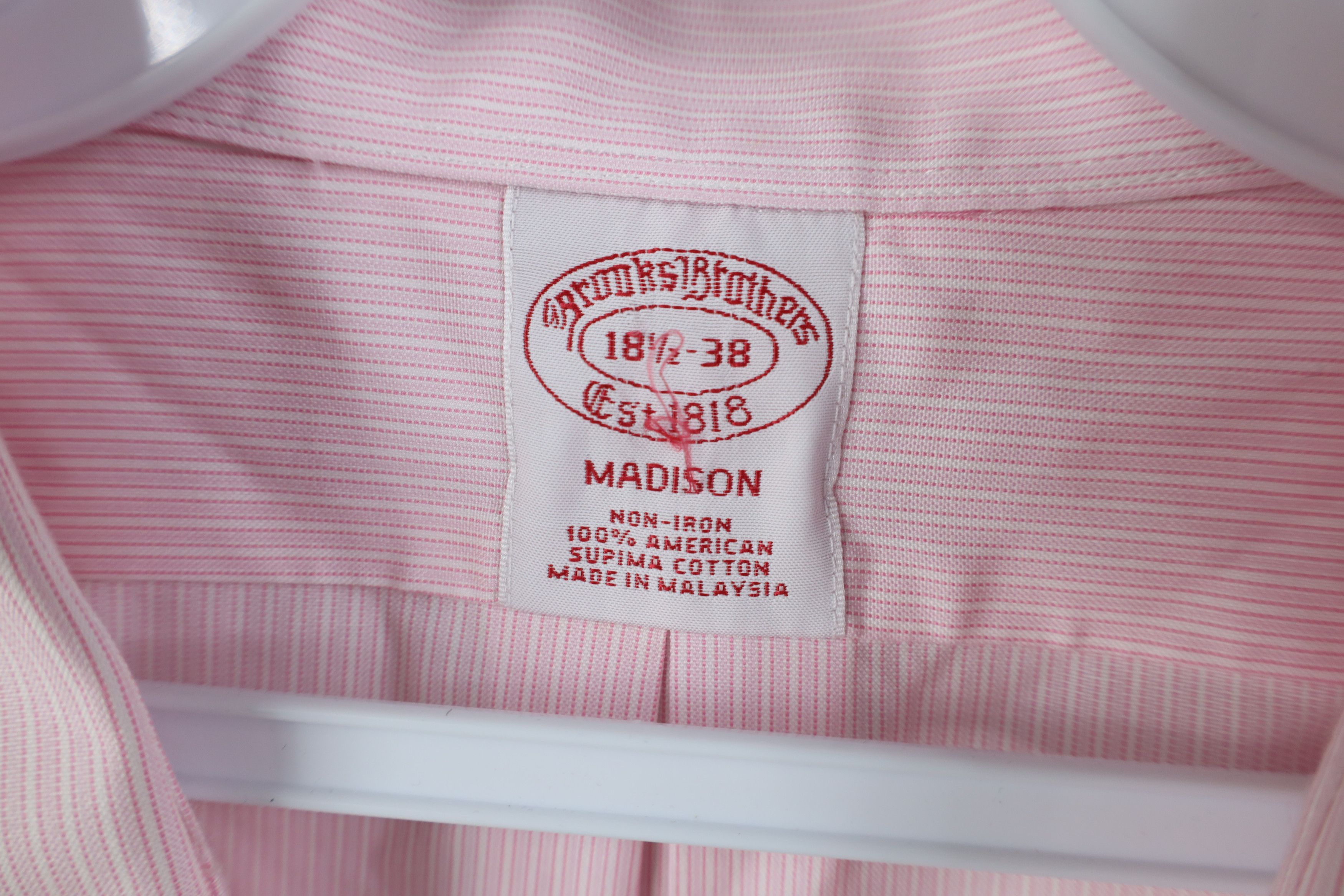 Brooks Brothers Vintage 90s Brooks Brothers Madison Collared Button Shirt Size US L / EU 52-54 / 3 - 5 Thumbnail