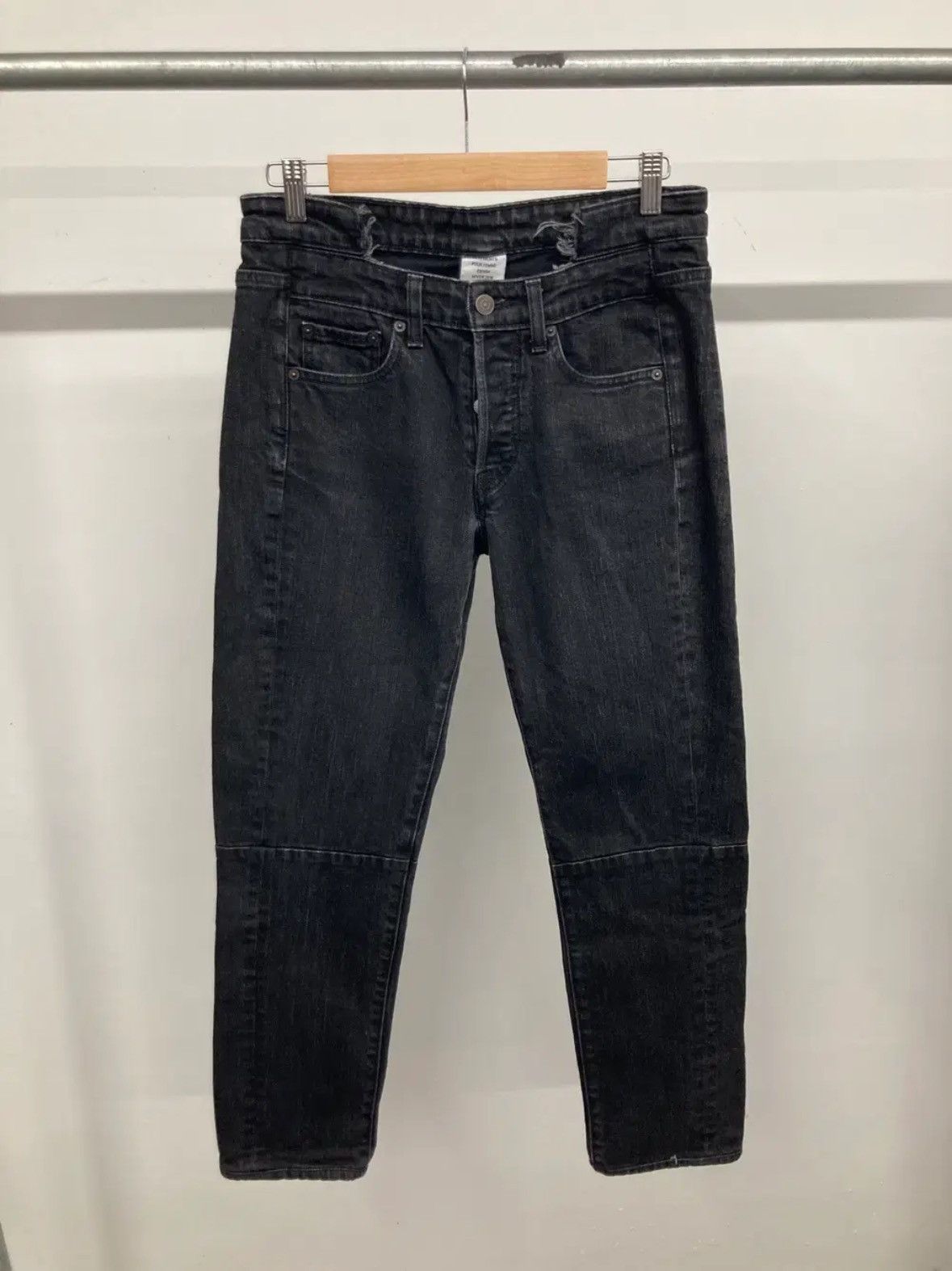 Levi's × Vetements Vetements X Levi's Rework Black Denim Pants Size US 30 / EU 46 - 1 Thumbnail