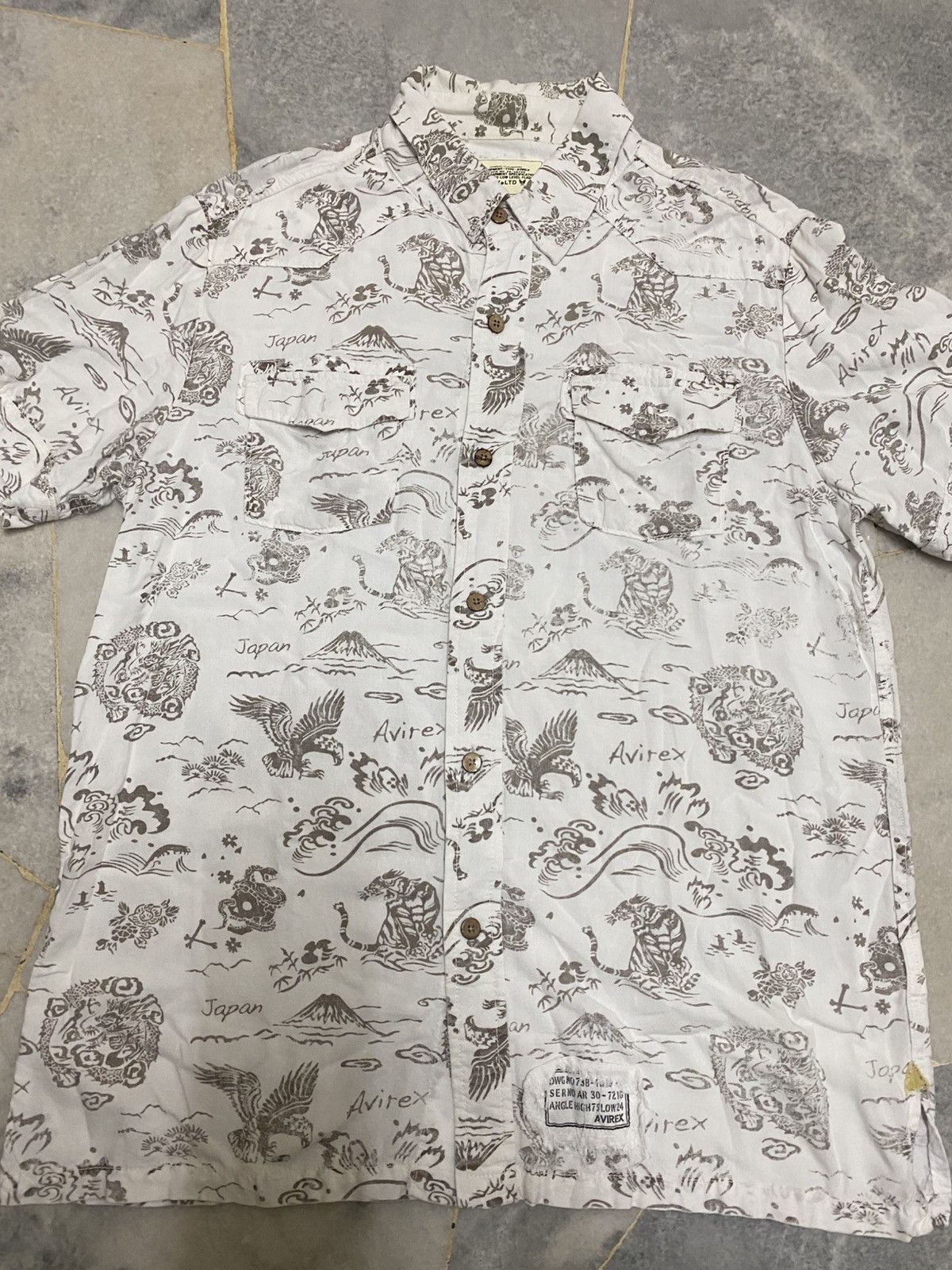 Avirex Avirex graphic print Japanese-inspired design Size US L / EU 52-54 / 3 - 2 Thumbnail