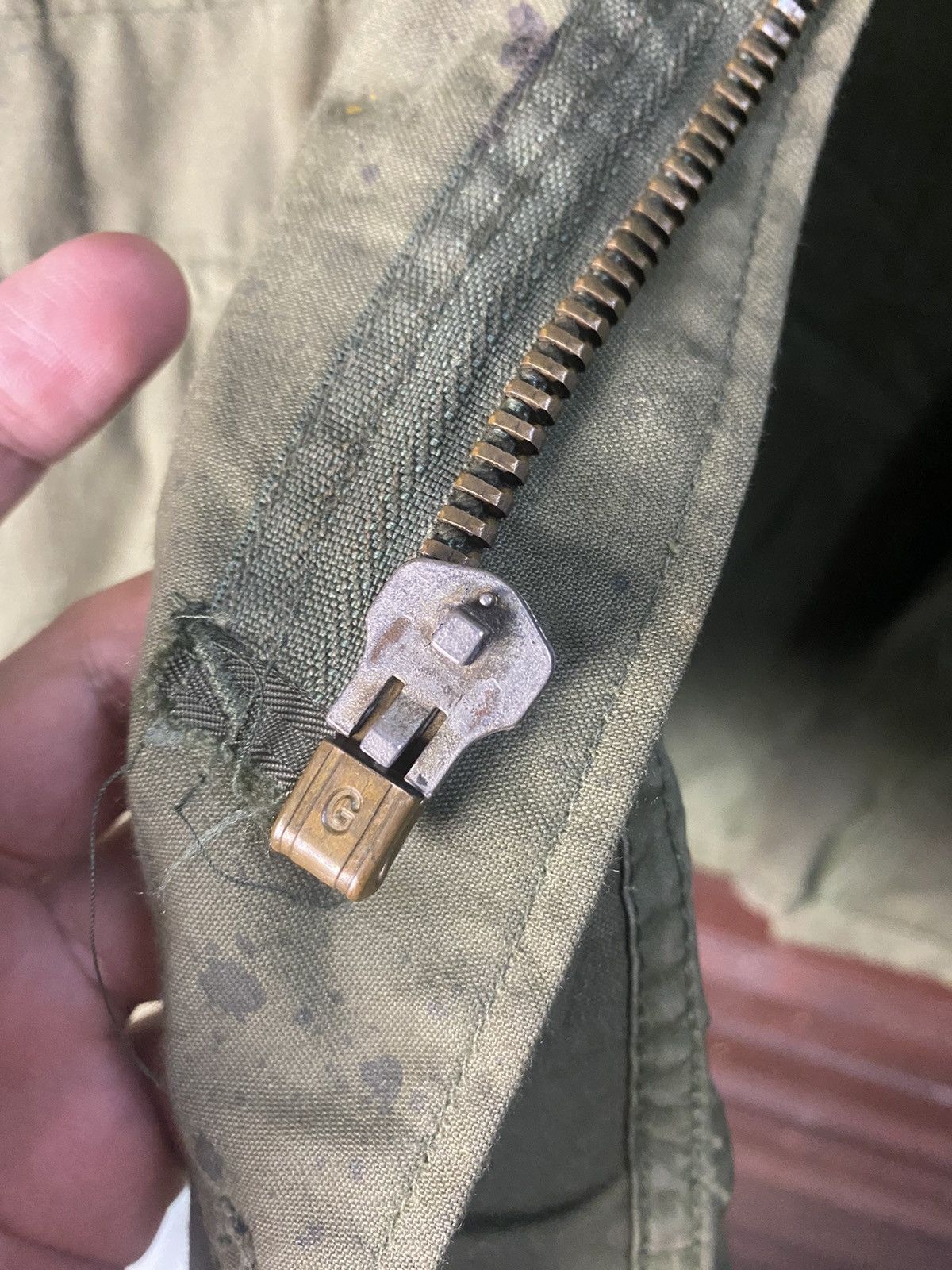 Vintage Vintage 80s Army OG 107 Jacket Size US S / EU 44-46 / 1 - 9 Thumbnail