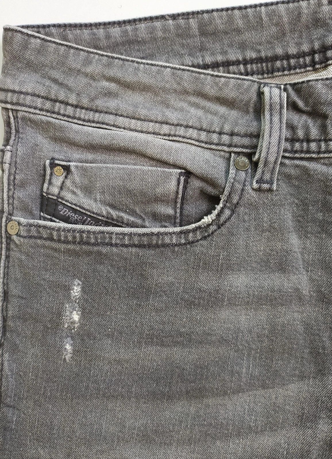 Diesel Diesel TROXER L.32 MENS JEANS SLTP/9995 Size US 34 / EU 50 - 4 Thumbnail