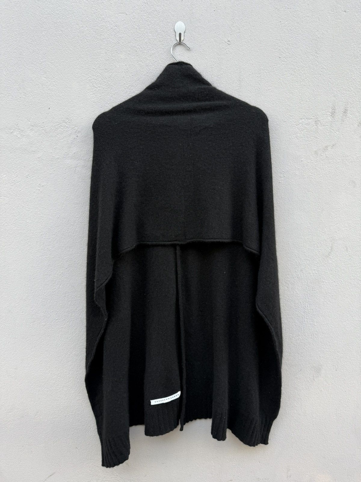 Issey Miyake × Sunao Kuwahara Sunao Kuwahara by ISSEY MIYAKE Wool Poncho Size ONE SIZE - 2 Thumbnail