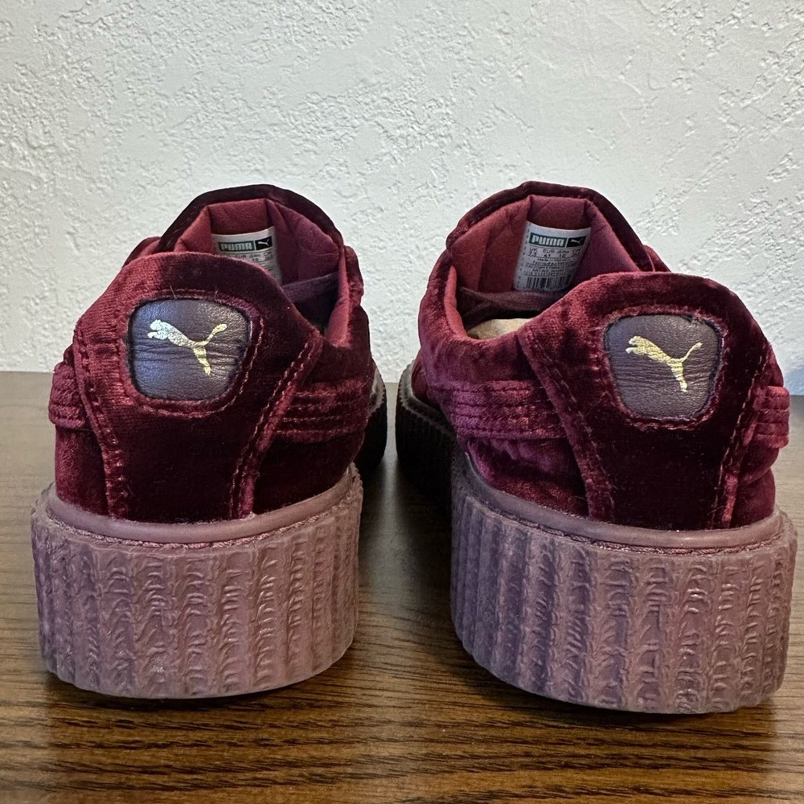 Puma Fenty Puma x Rihanna FW16 Velvet Creepers Royal Purple US 10 Size US 10 / IT 40 - 7 Thumbnail