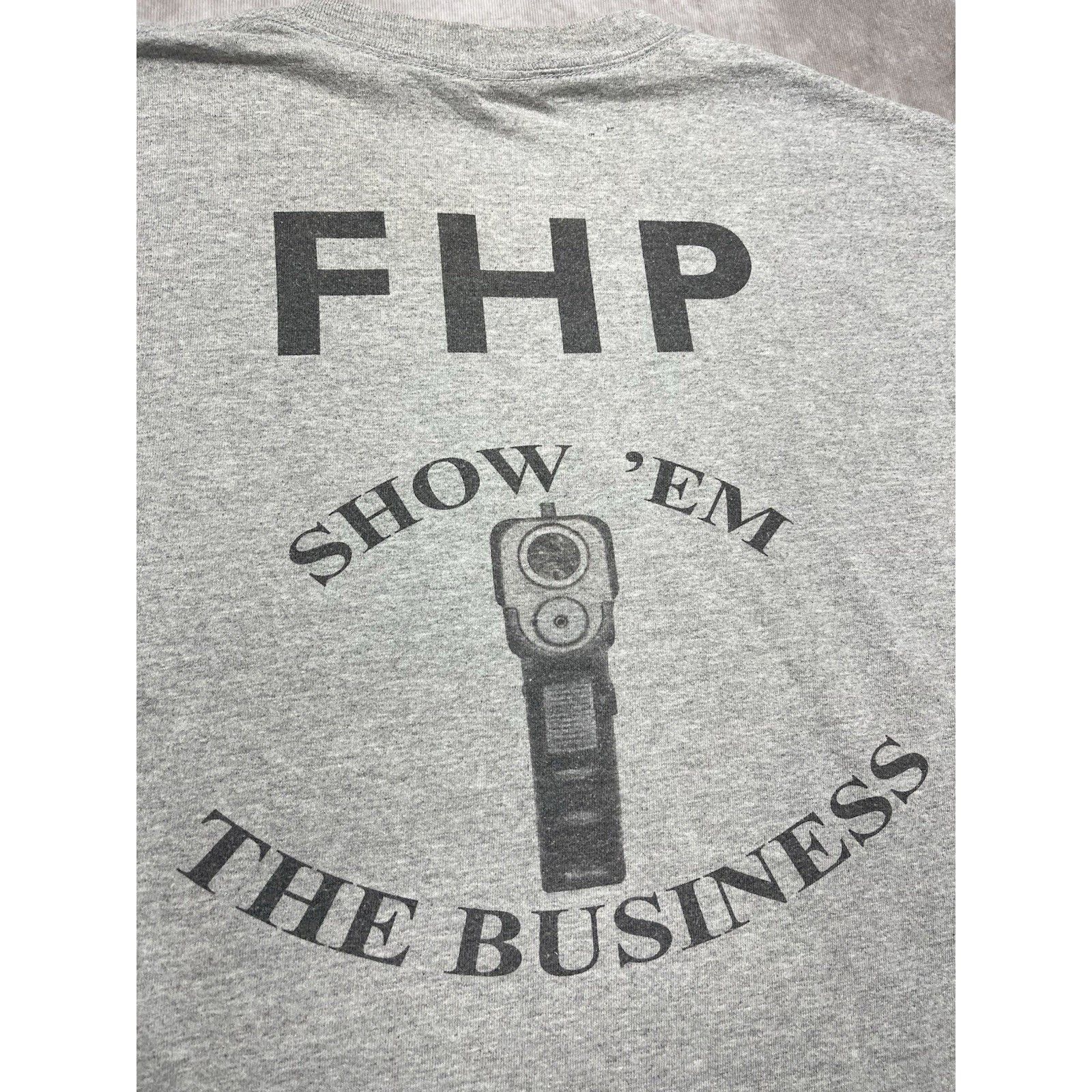 Other Florida Highway Patrol FHP Trooper Glock "SHOW 'EM THE BUSIN Size US XL / EU 56 / 4 - 3 Thumbnail