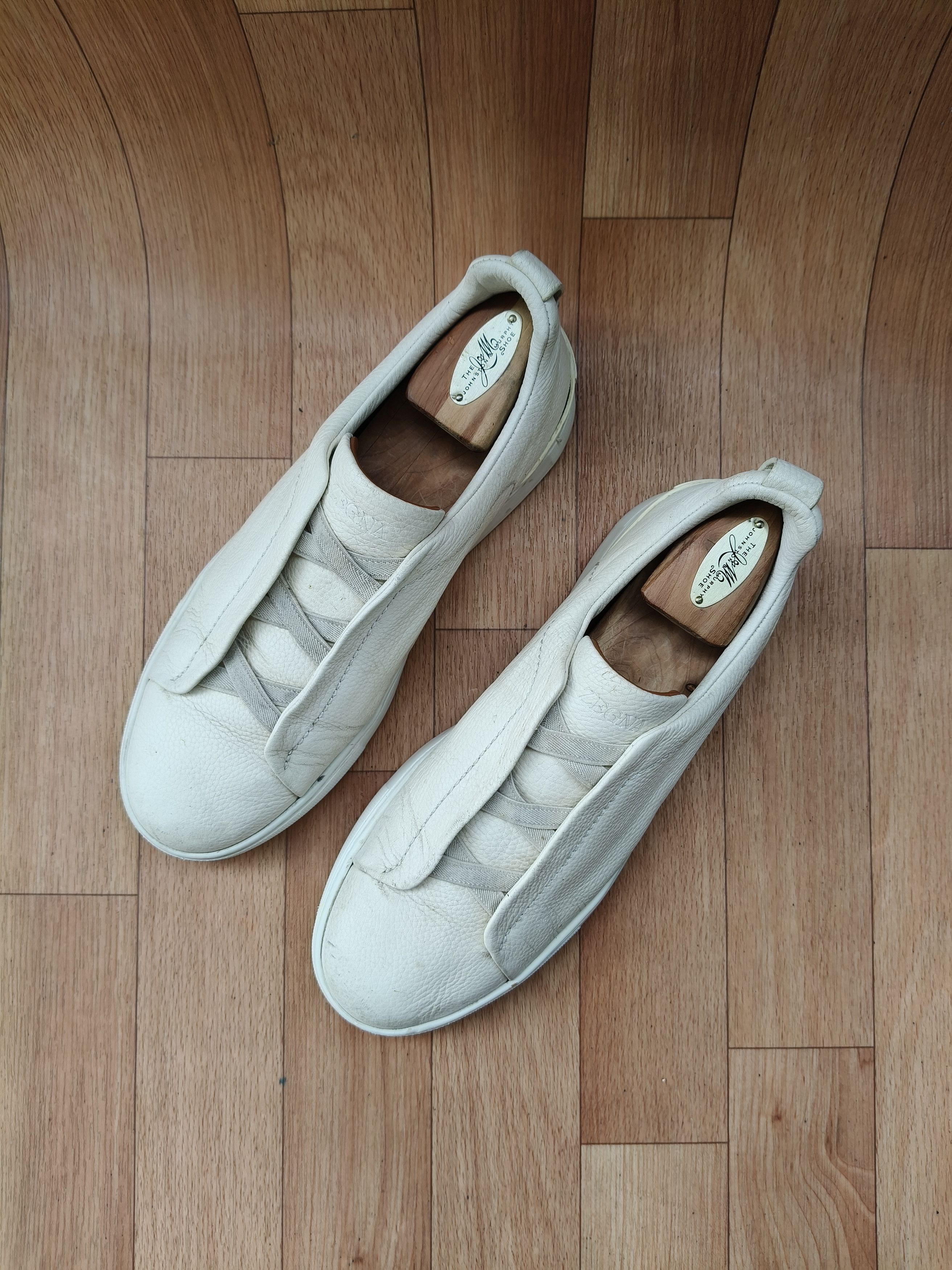 Ermenegildo Zegna Ermenegildo zegna low tops sneakers Size US 9 / EU 42 - 13 Thumbnail