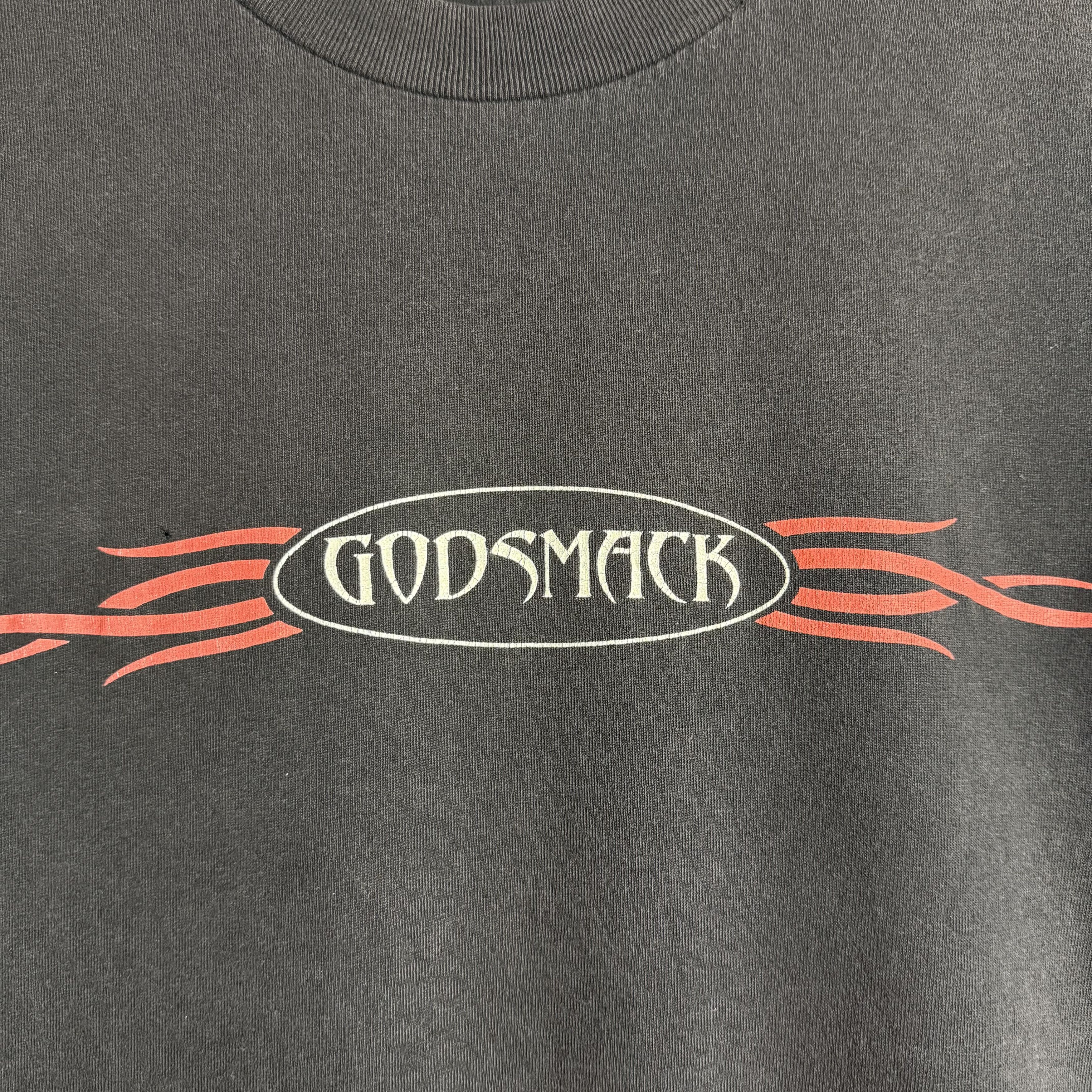 Band Tees 🔥RARE🔥Vintage 90s Godsmack Band Giant T-shirt Size US M / EU 48-50 / 2 - 3 Thumbnail