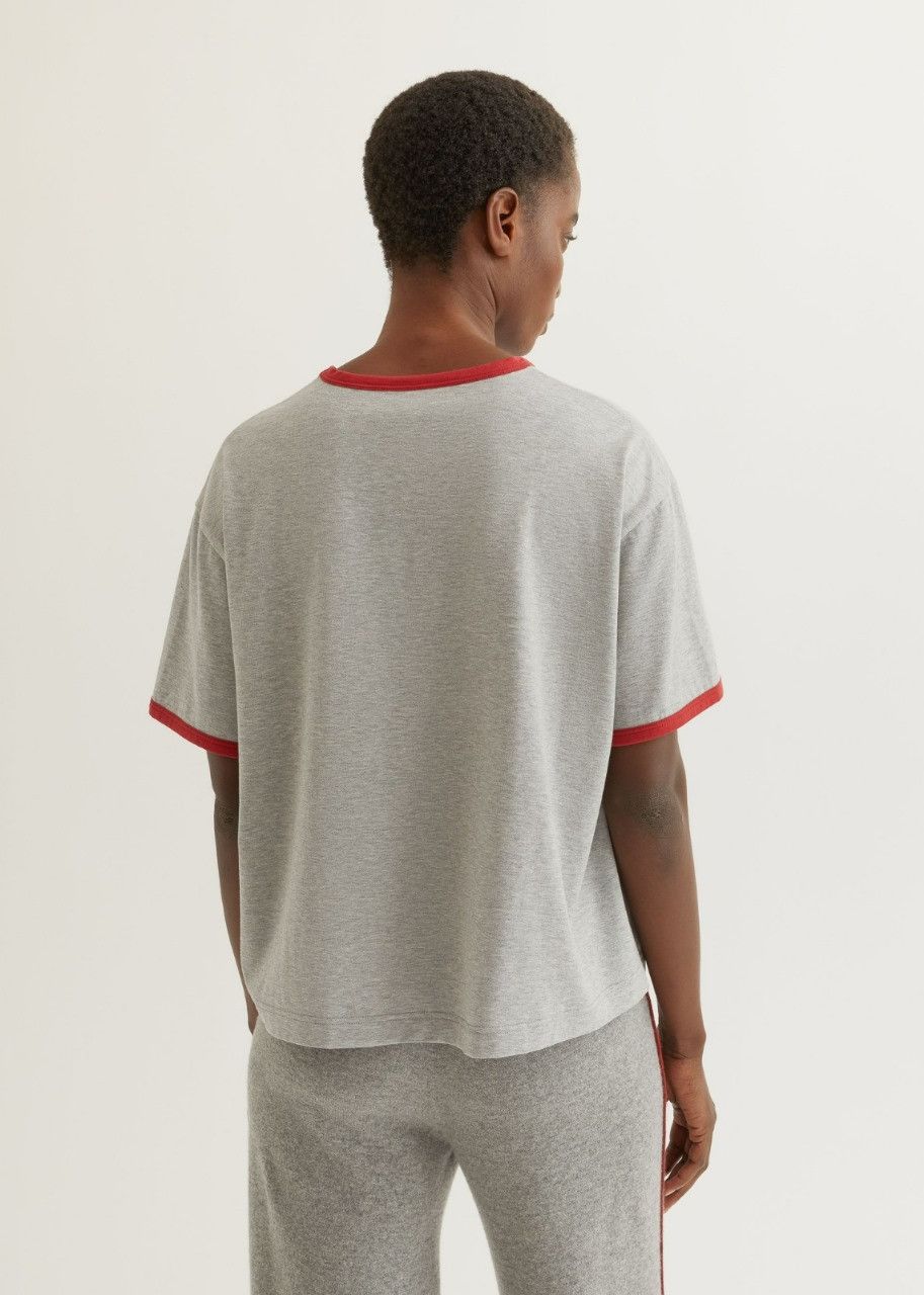 Loro Piana o1srvl11e0524 T- Shirt in Silver Size XL / US 12-14 / IT 48-50 - 4 Thumbnail